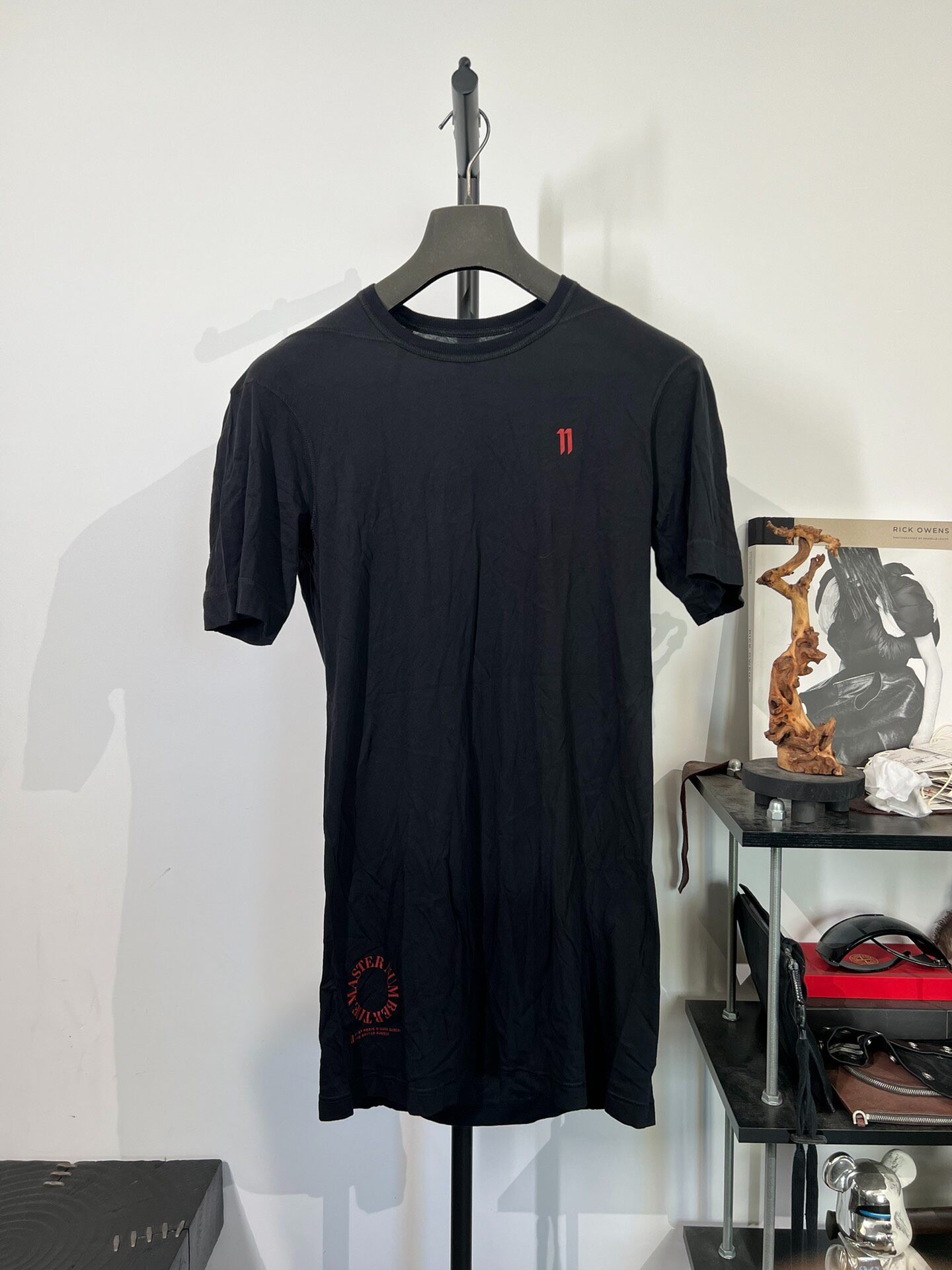 Boris Bidjan Saberi Print Short Sleeve T-Shirt — front