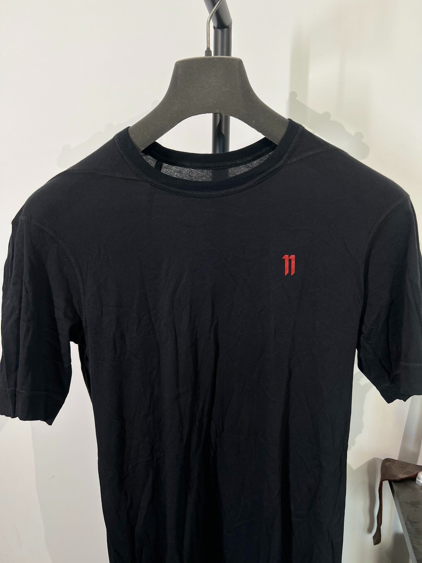 Boris Bidjan Saberi Print Short Sleeve T-Shirt — back