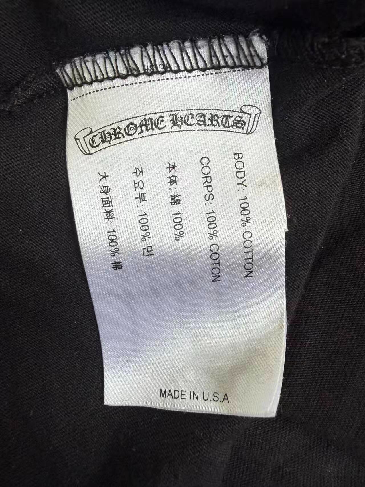 Chrome Hearts HK Limited Long Sleeve — back