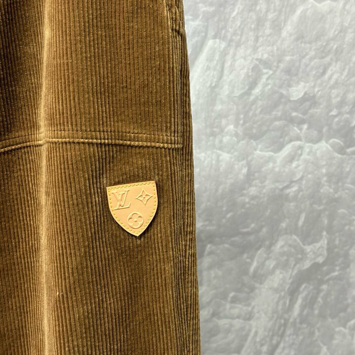 Louis Vuitton x Nigo SS26 Ski Corduroy Pants — back