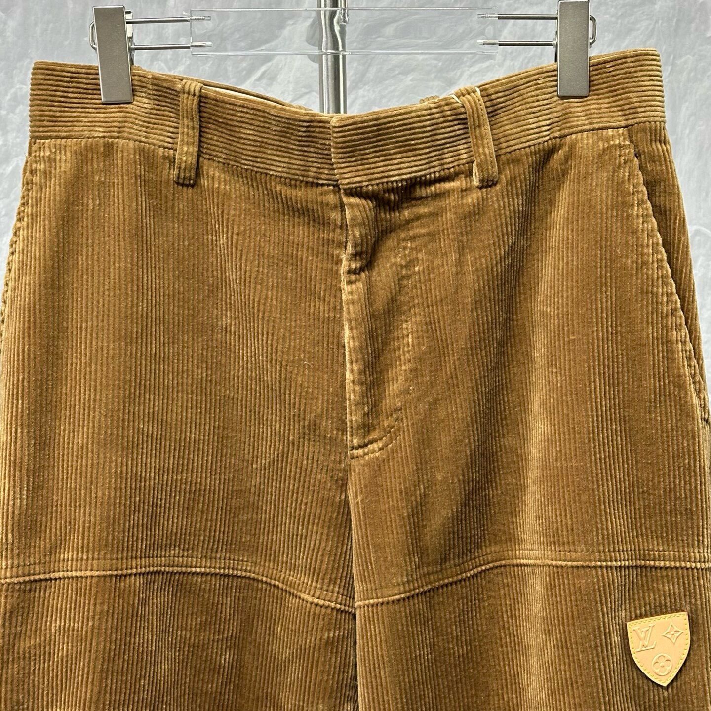 Louis Vuitton x Nigo SS26 Ski Corduroy Pants — detail
