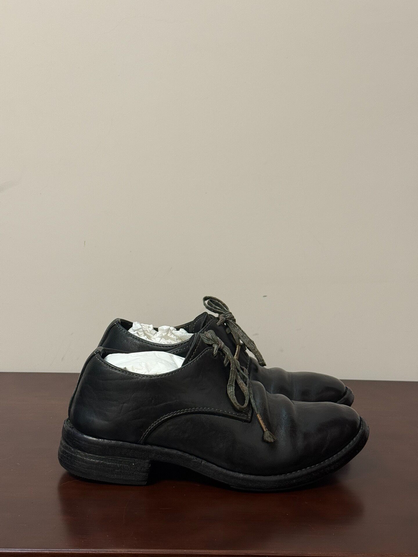 Carol Christian Poell AM 2600L Leather Shoes — detail