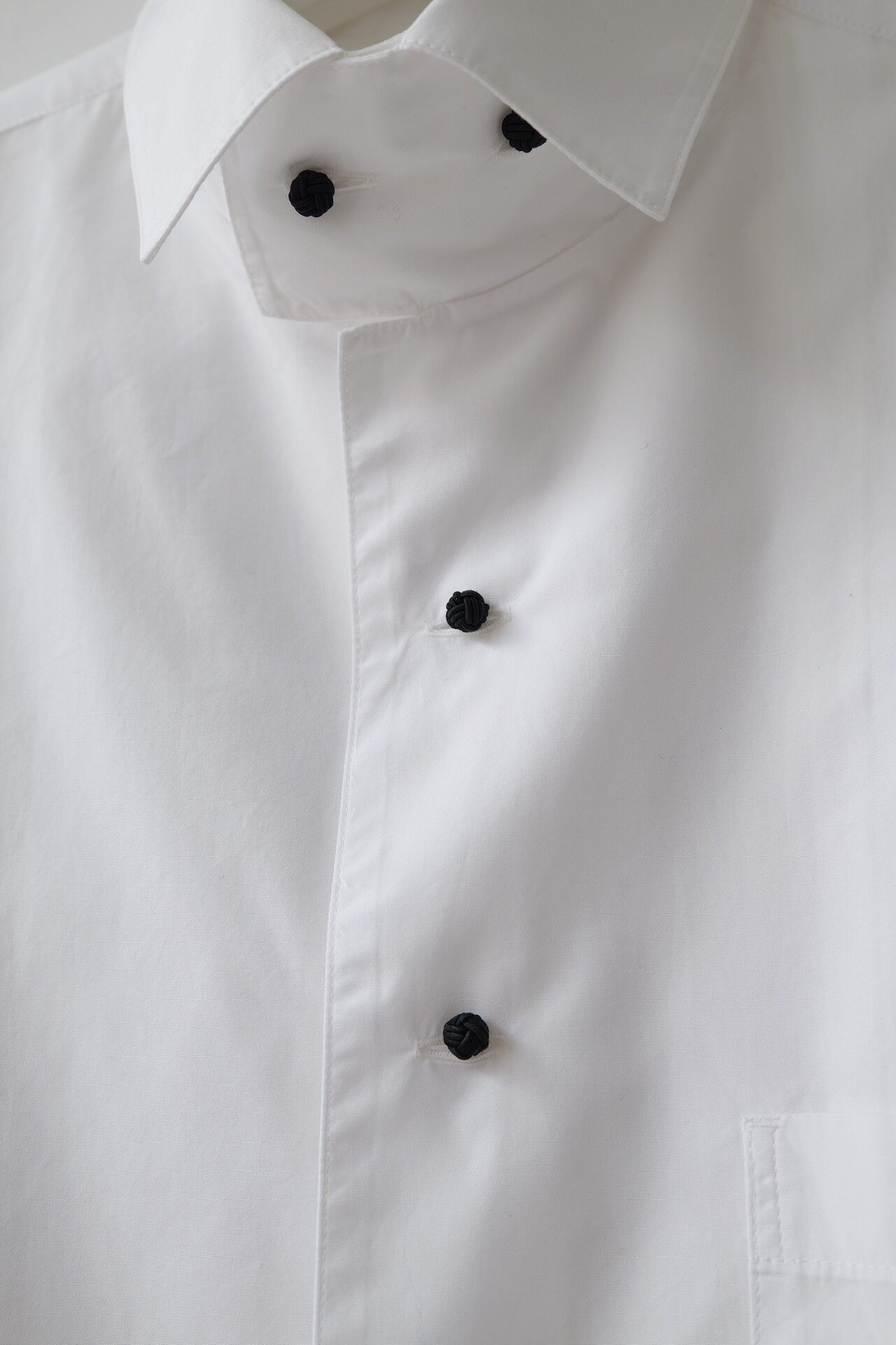 Yohji Yamamoto Power of White Shirt 24AW — detail