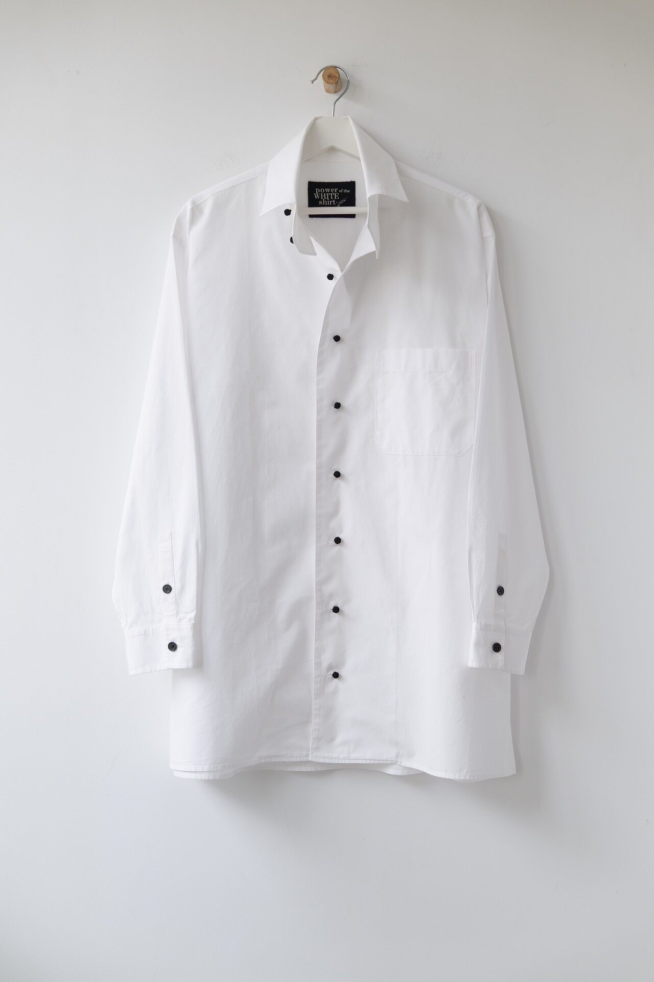 Yohji Yamamoto Power of White Shirt 24AW — back