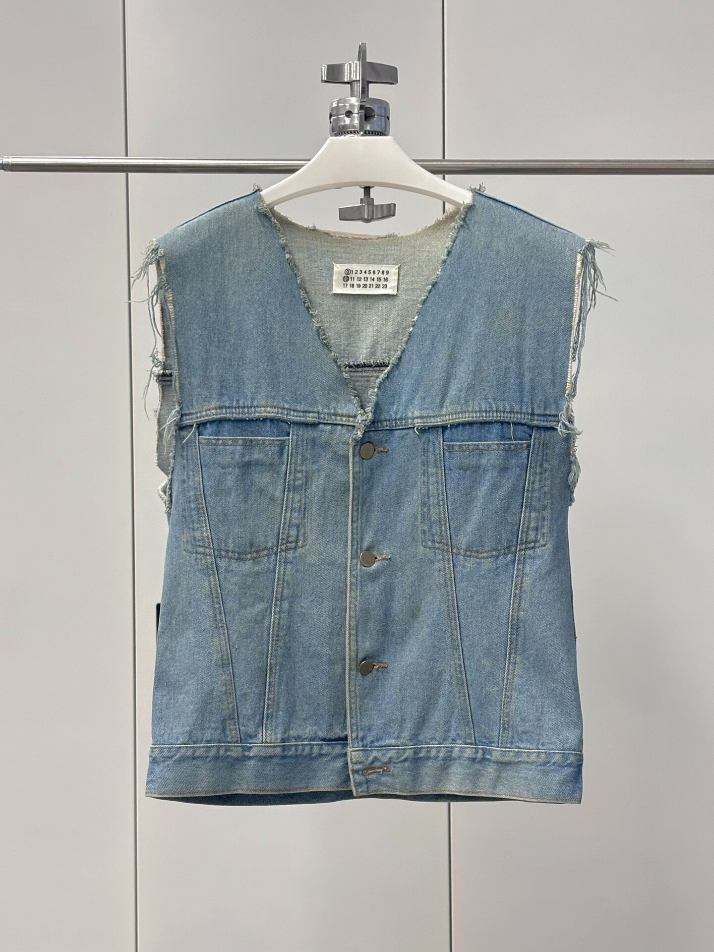 Maison Margiela 0 10 Denim Vest