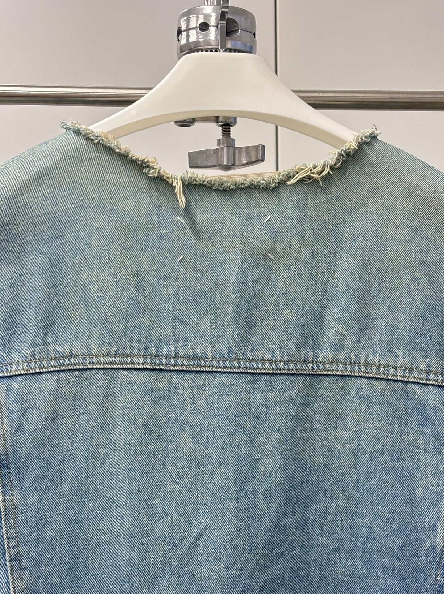Maison Margiela 0 10 Denim Vest — label