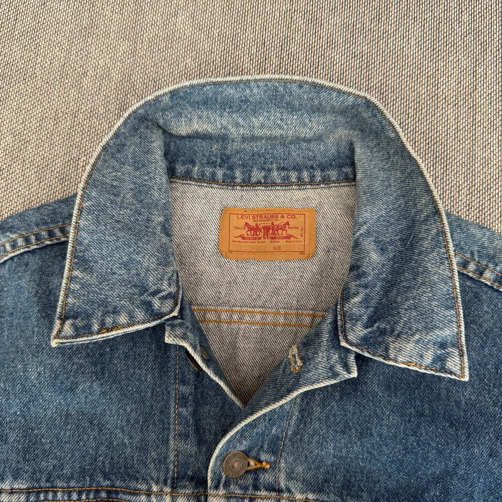 Levis LVC 70506-0217 Denim Jacket — detail