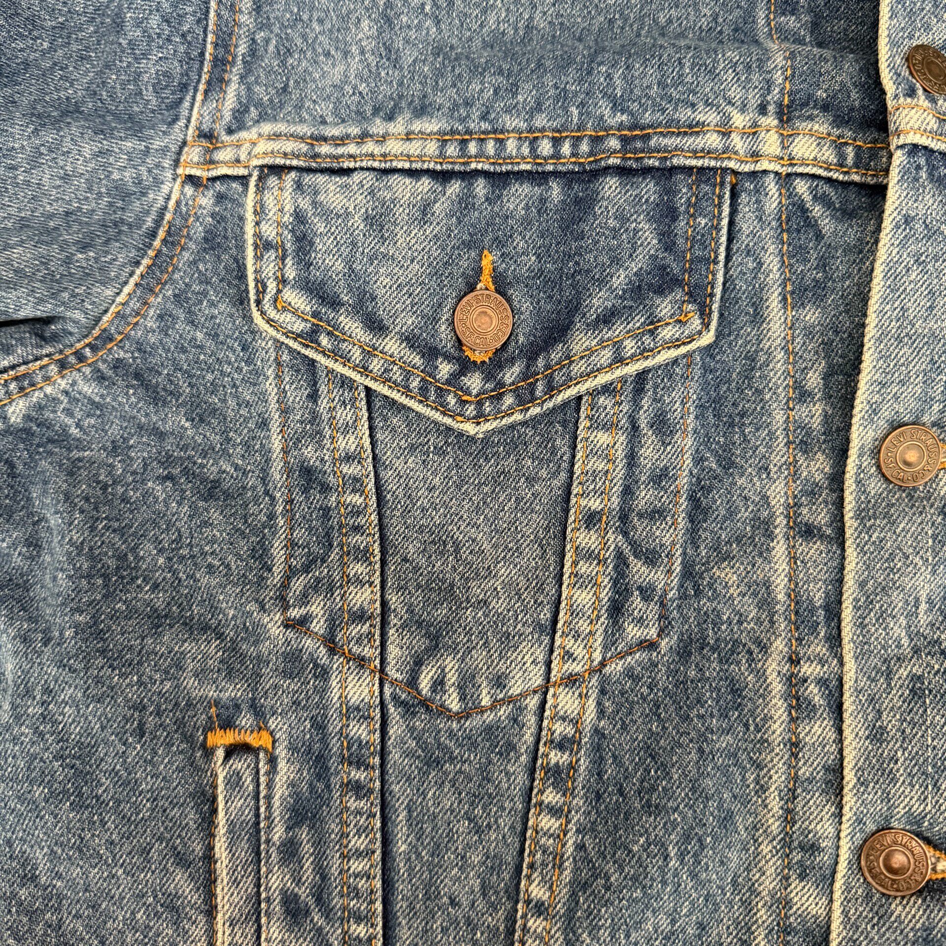 Levis LVC 70506-0217 Denim Jacket — label