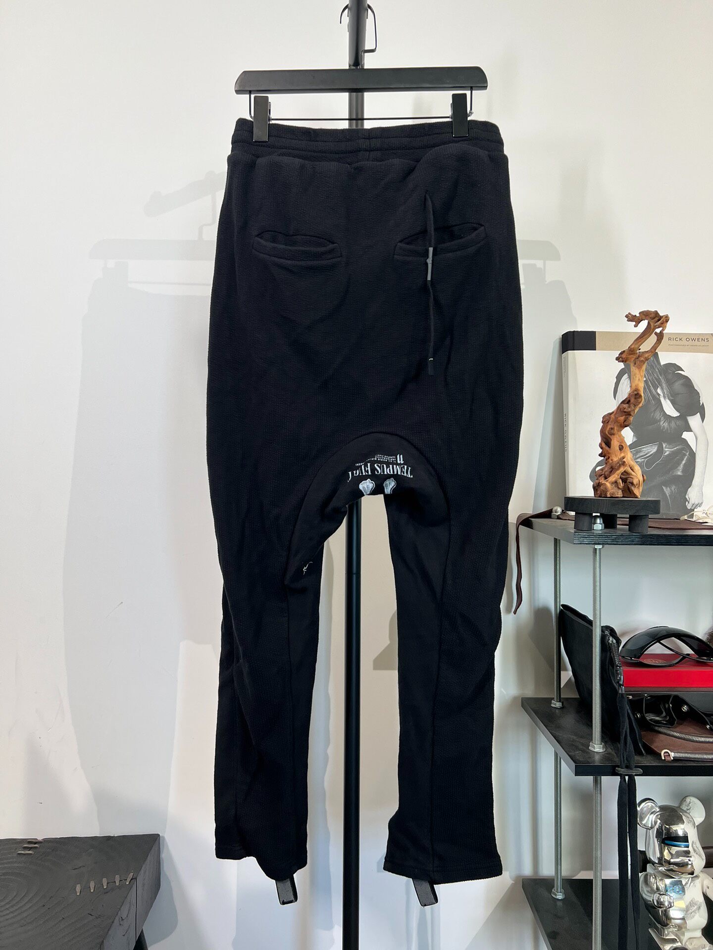 Boris Bidjan Saberi P18 Drop-crotch Sweatpants — front
