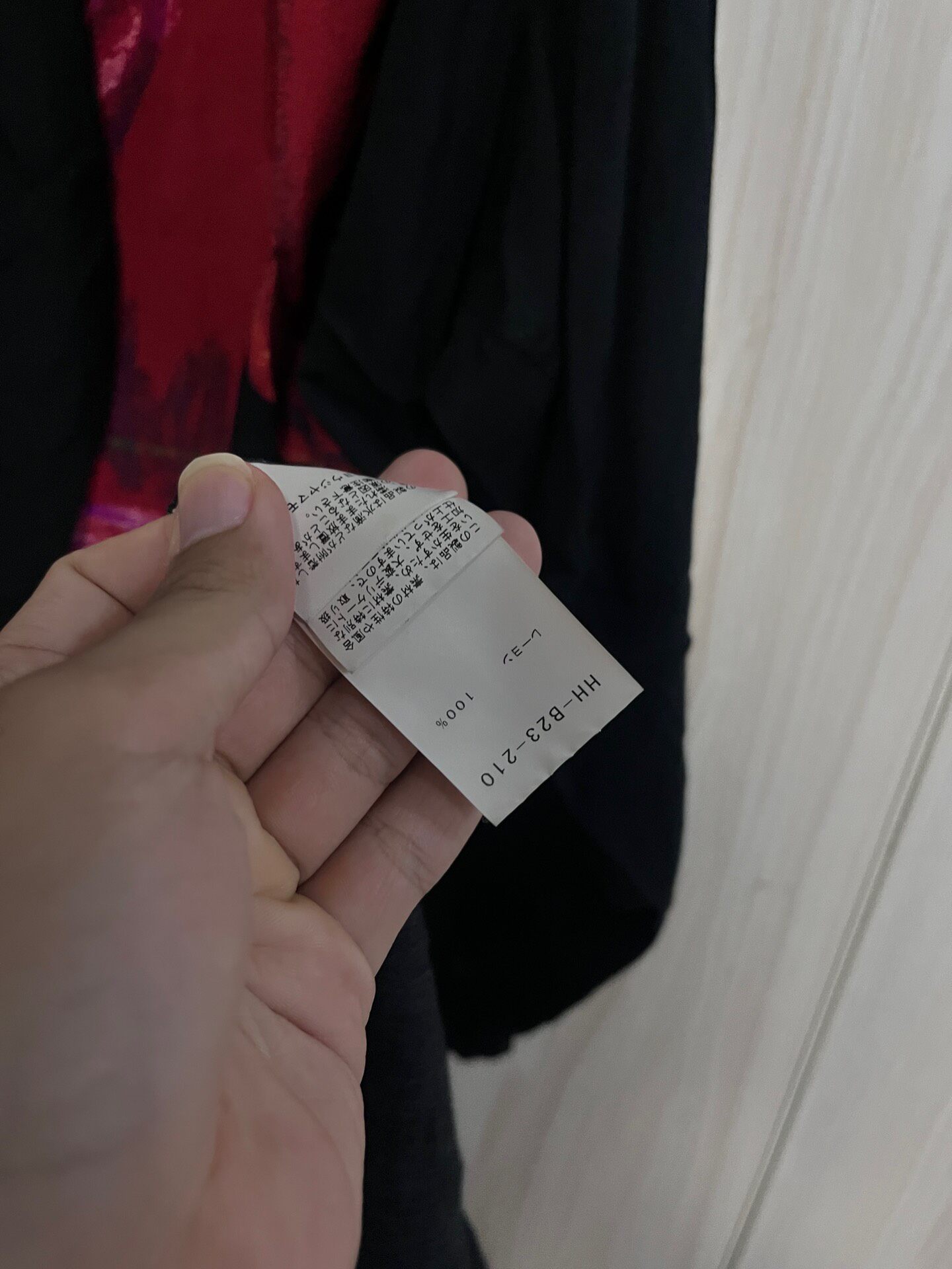 Yohji Yamamoto 18ss Scarf Collar Shirt — back