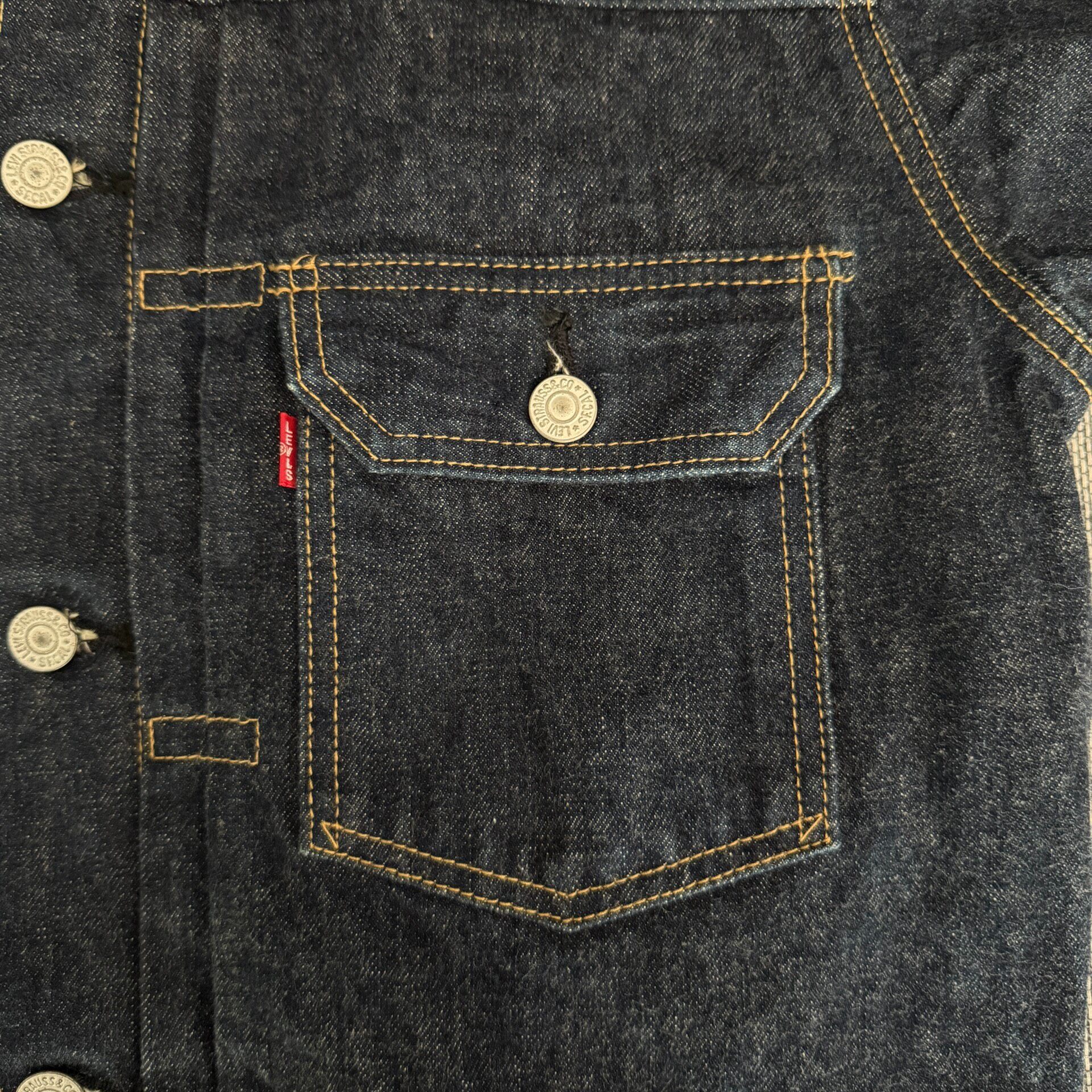 Levis LVC 507 Denim Jacket — back