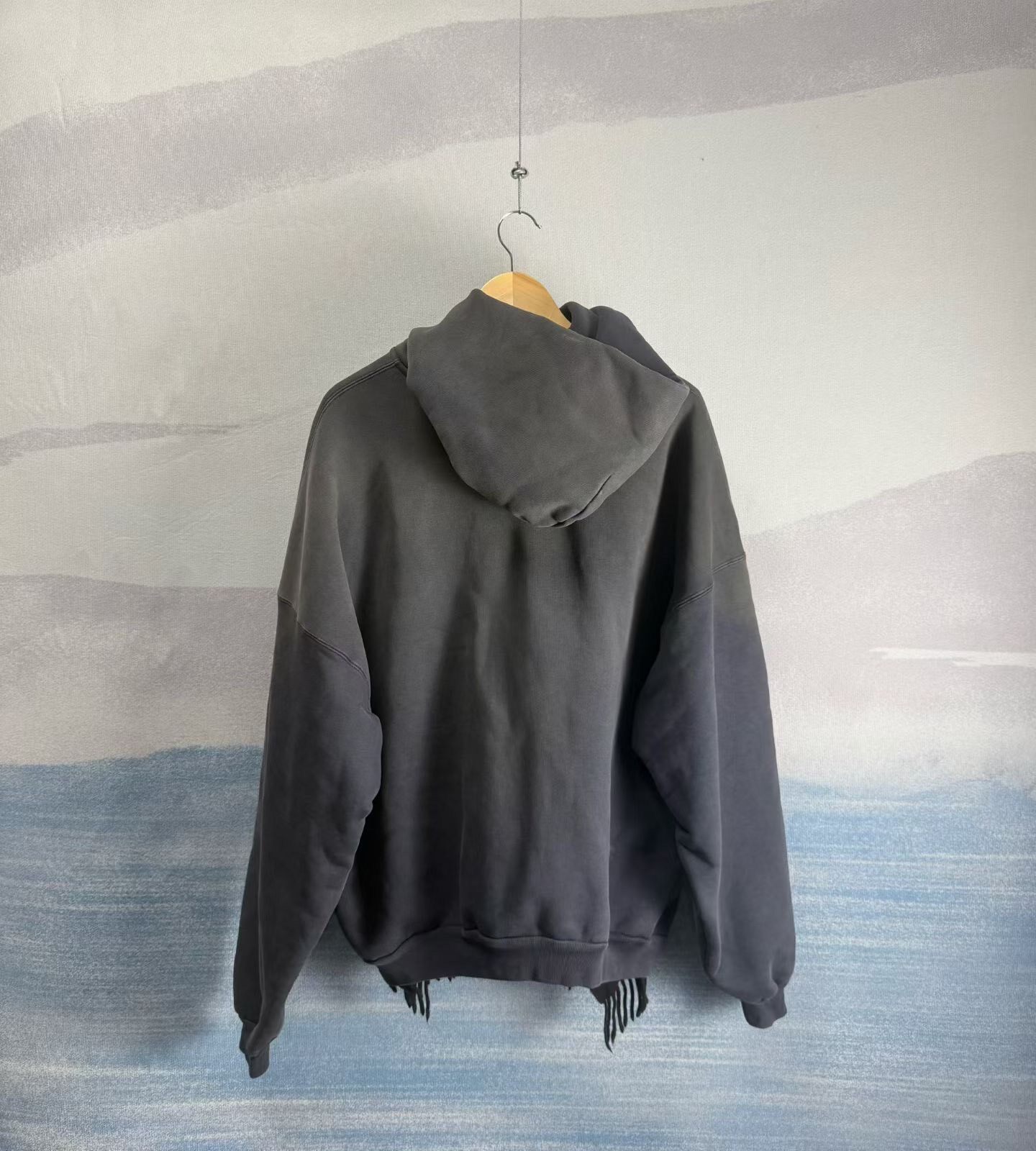 Balenciaga Fake Two-Piece Zip-Up Jacket — detail