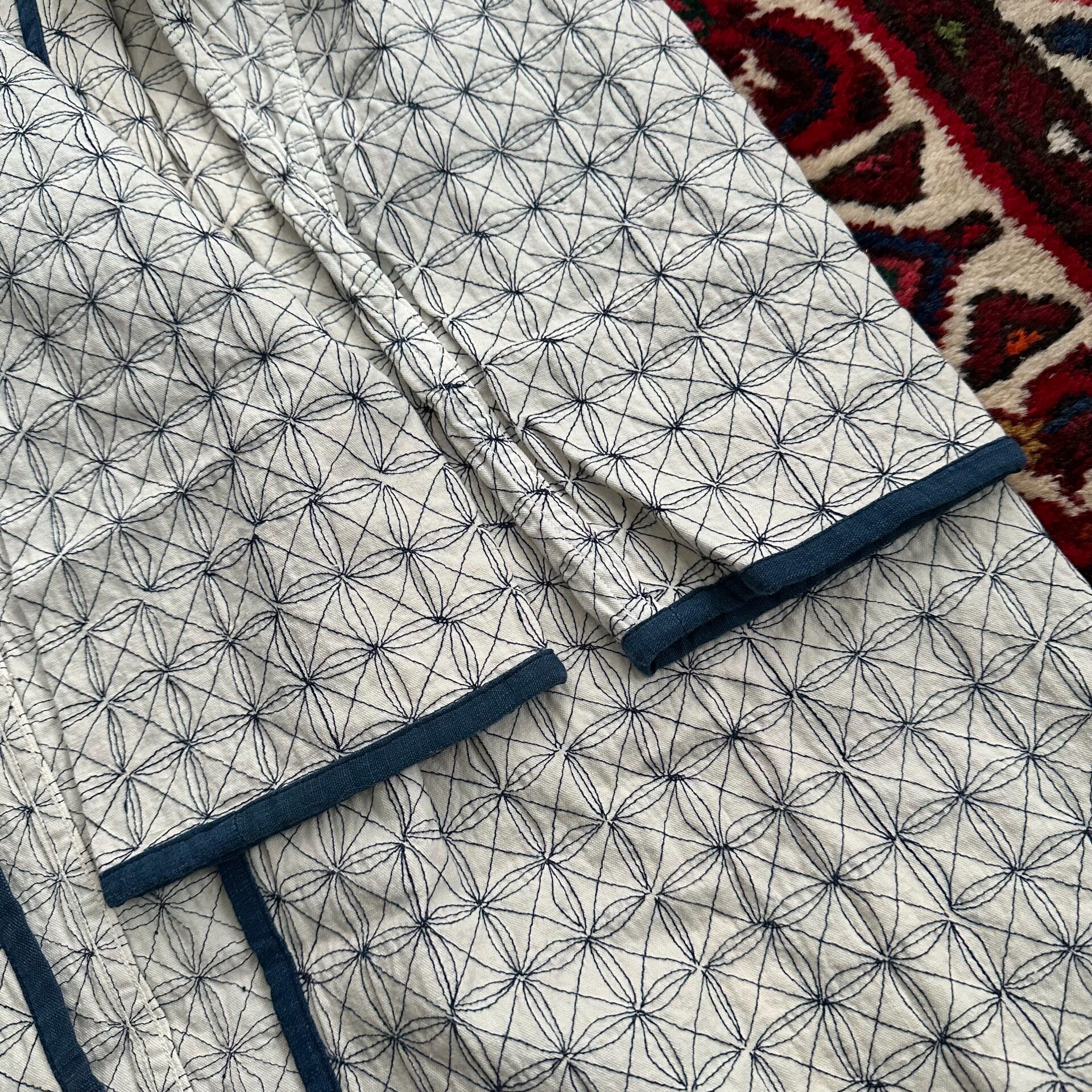 VISVIM 16AW SANJURO Sashiko Coat — label
