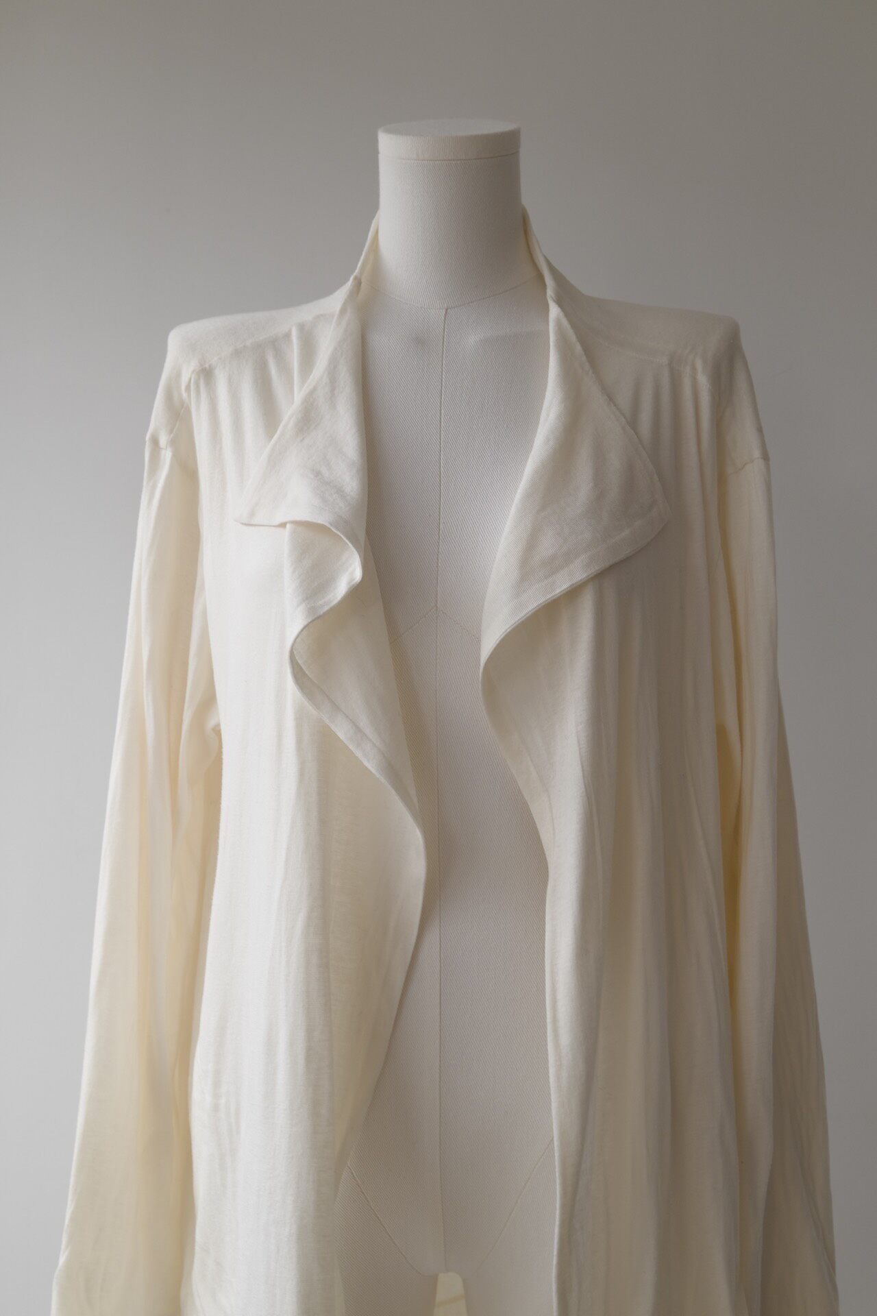 Yohji Yamamoto 2000AW Sheer Cotton Cardigan — front