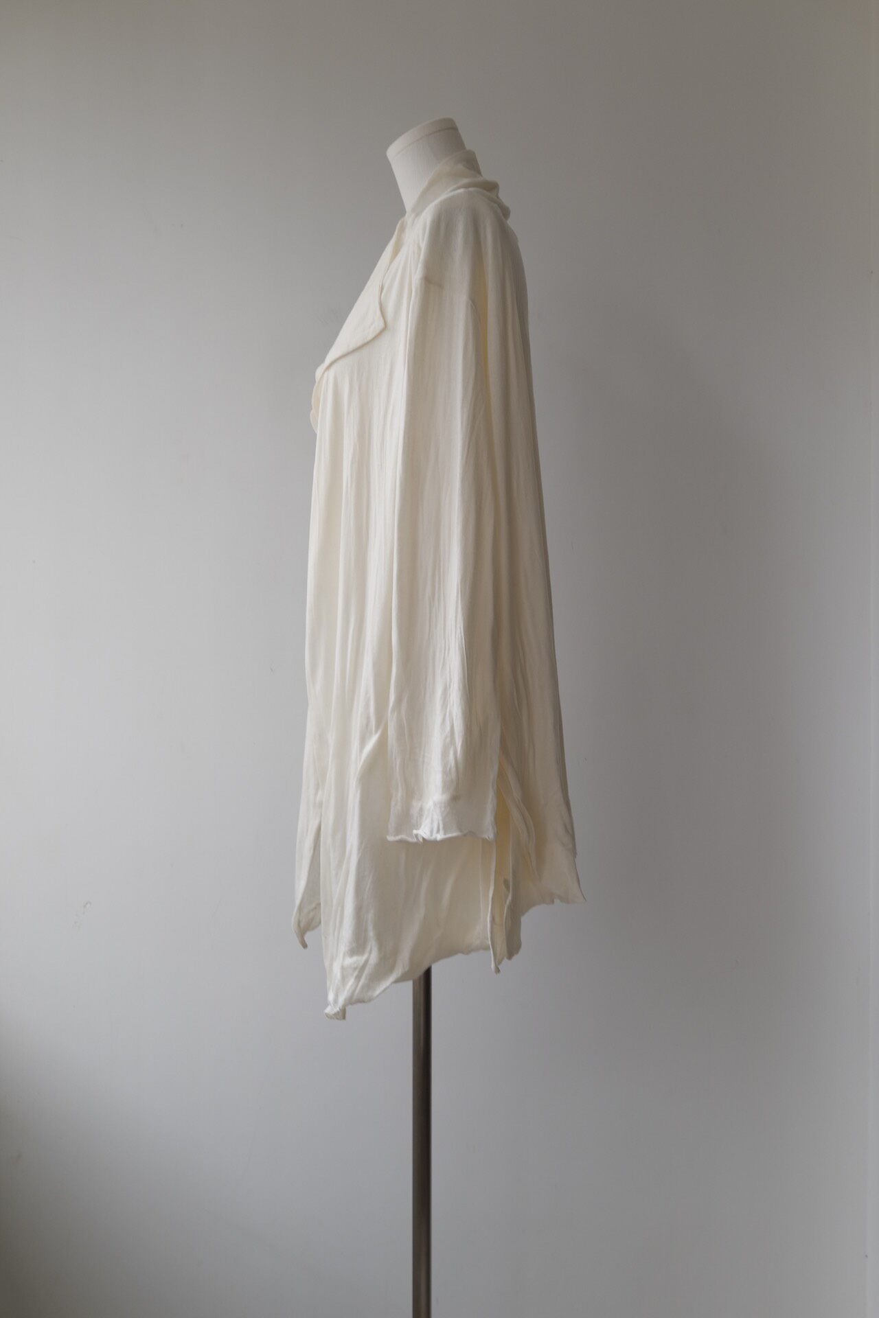 Yohji Yamamoto 2000AW Sheer Cotton Cardigan — label