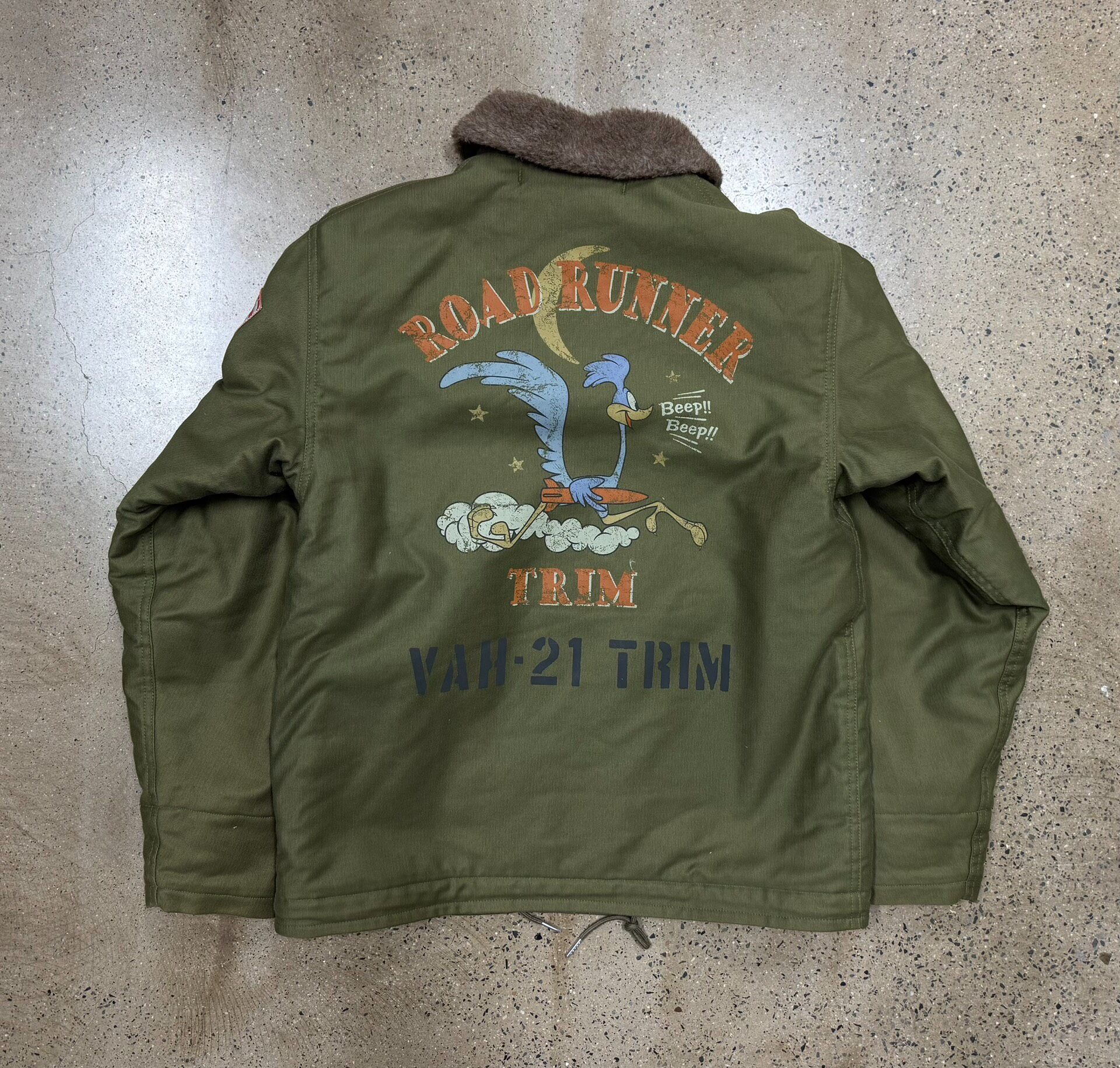 The Real Mccoys N1 Deck Jacket — front