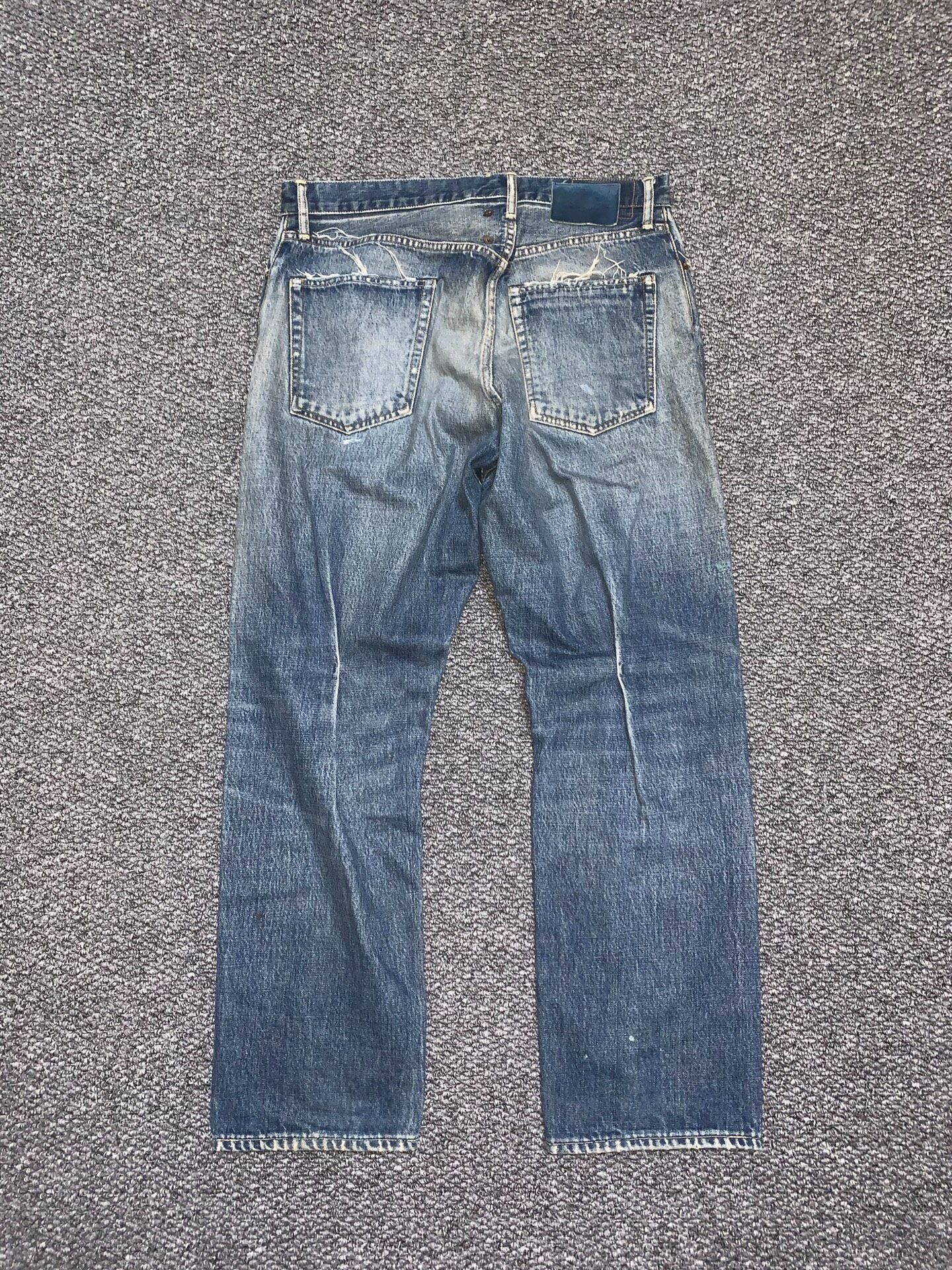 Visvim Journeyman Distressed Jeans — detail