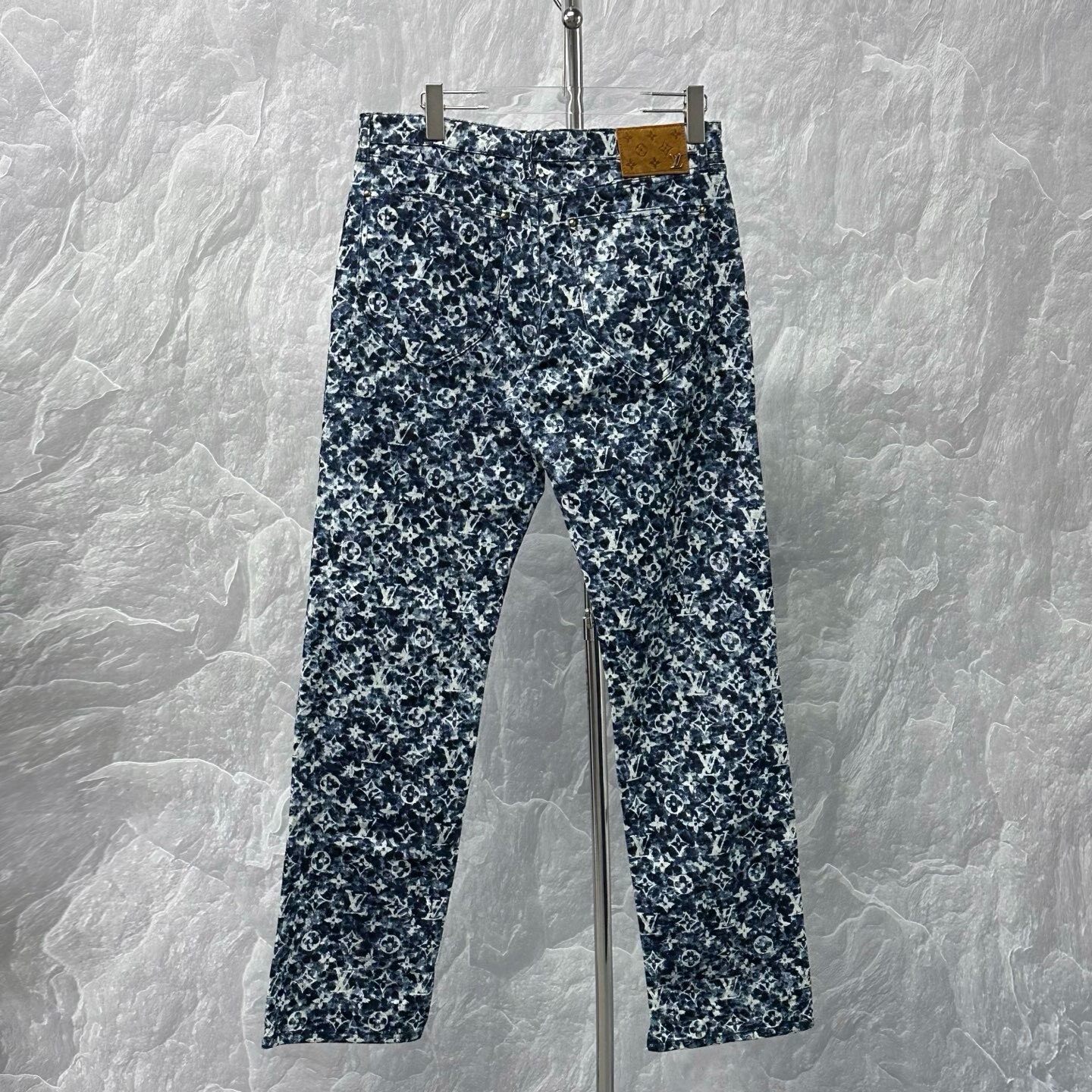 Louis Vuitton Monogram Denim Pants — back