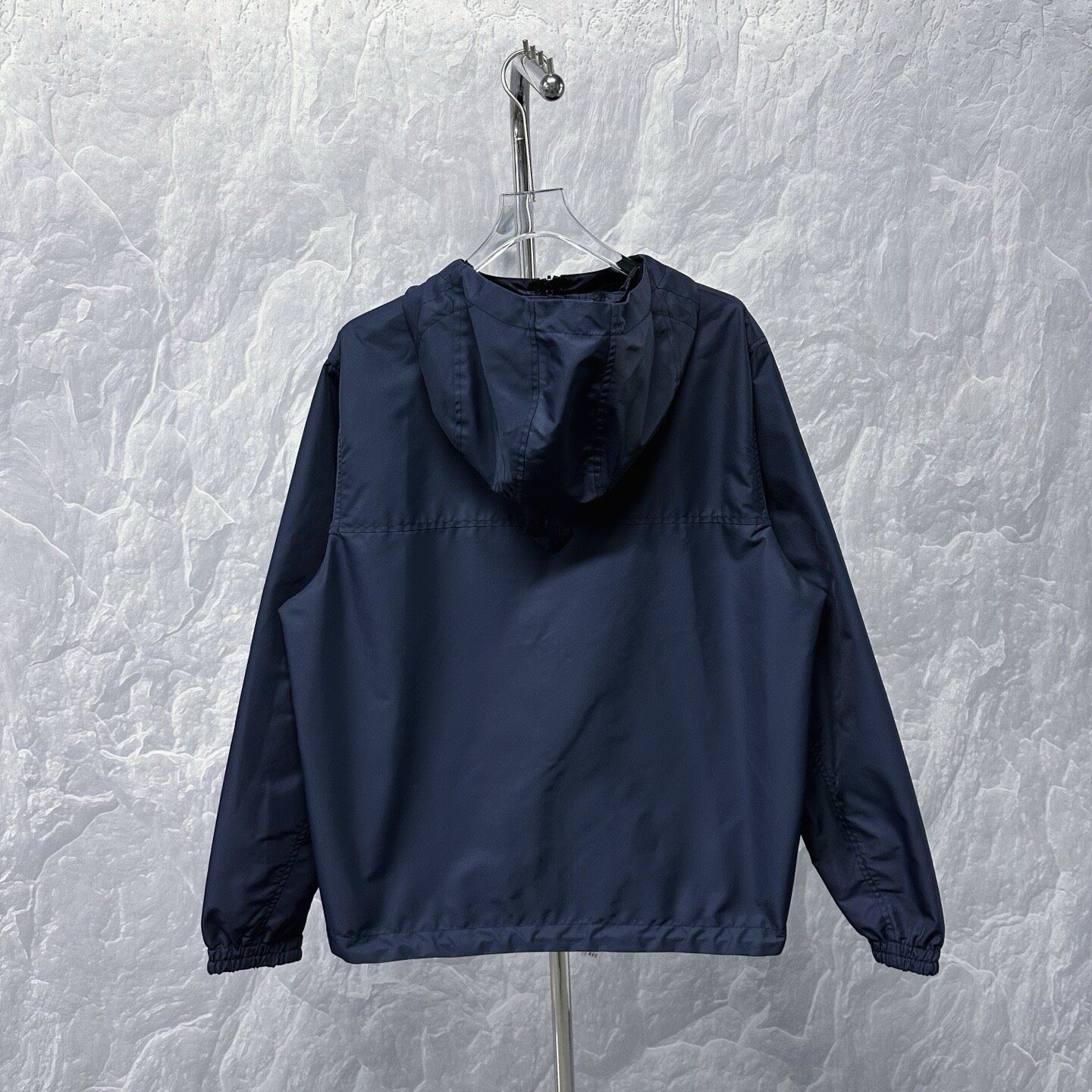 Louis Vuitton Monogram Full-Zip Hooded Jacket — back