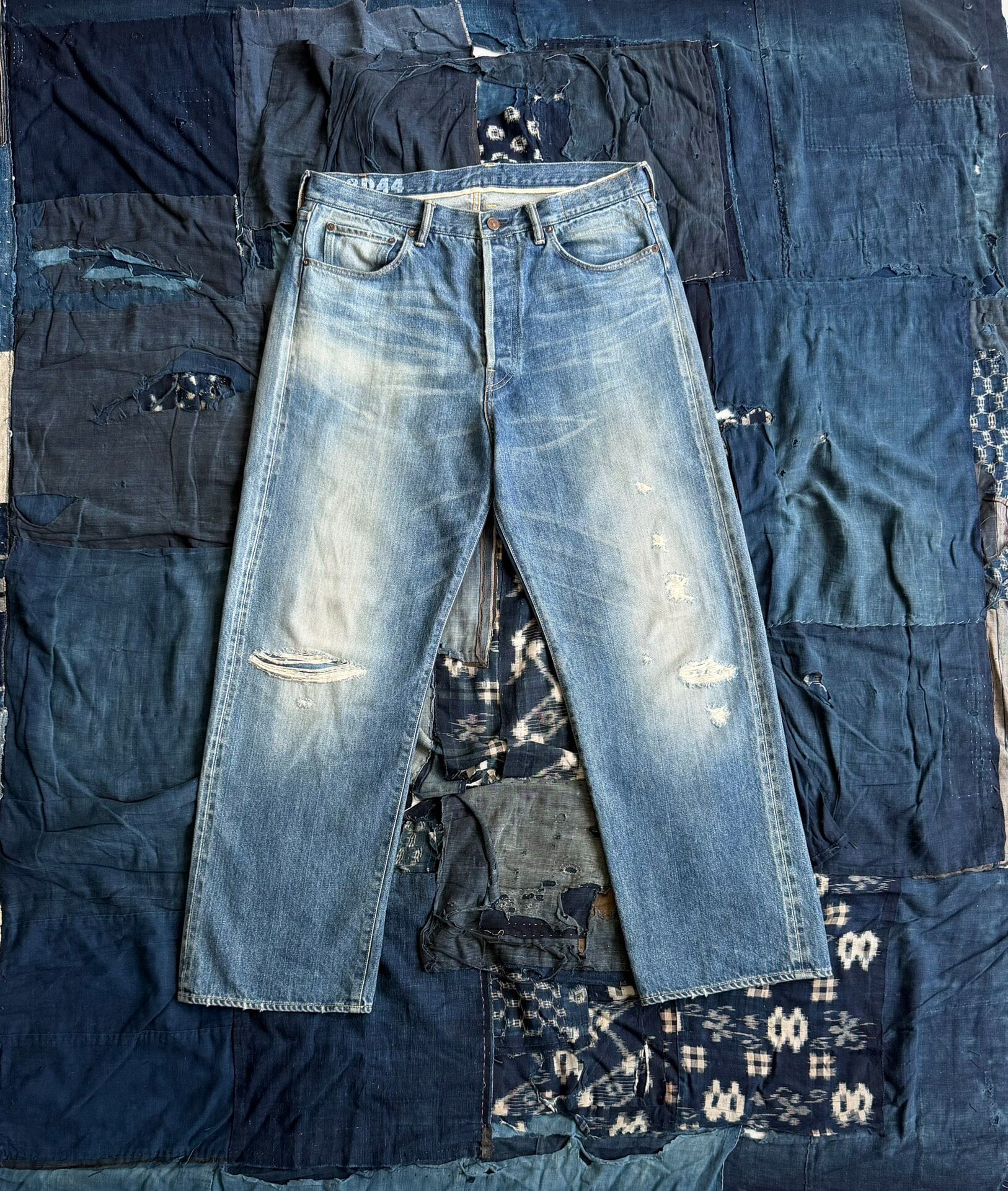 Visvim Social Sculpture 01 Distressed Jeans