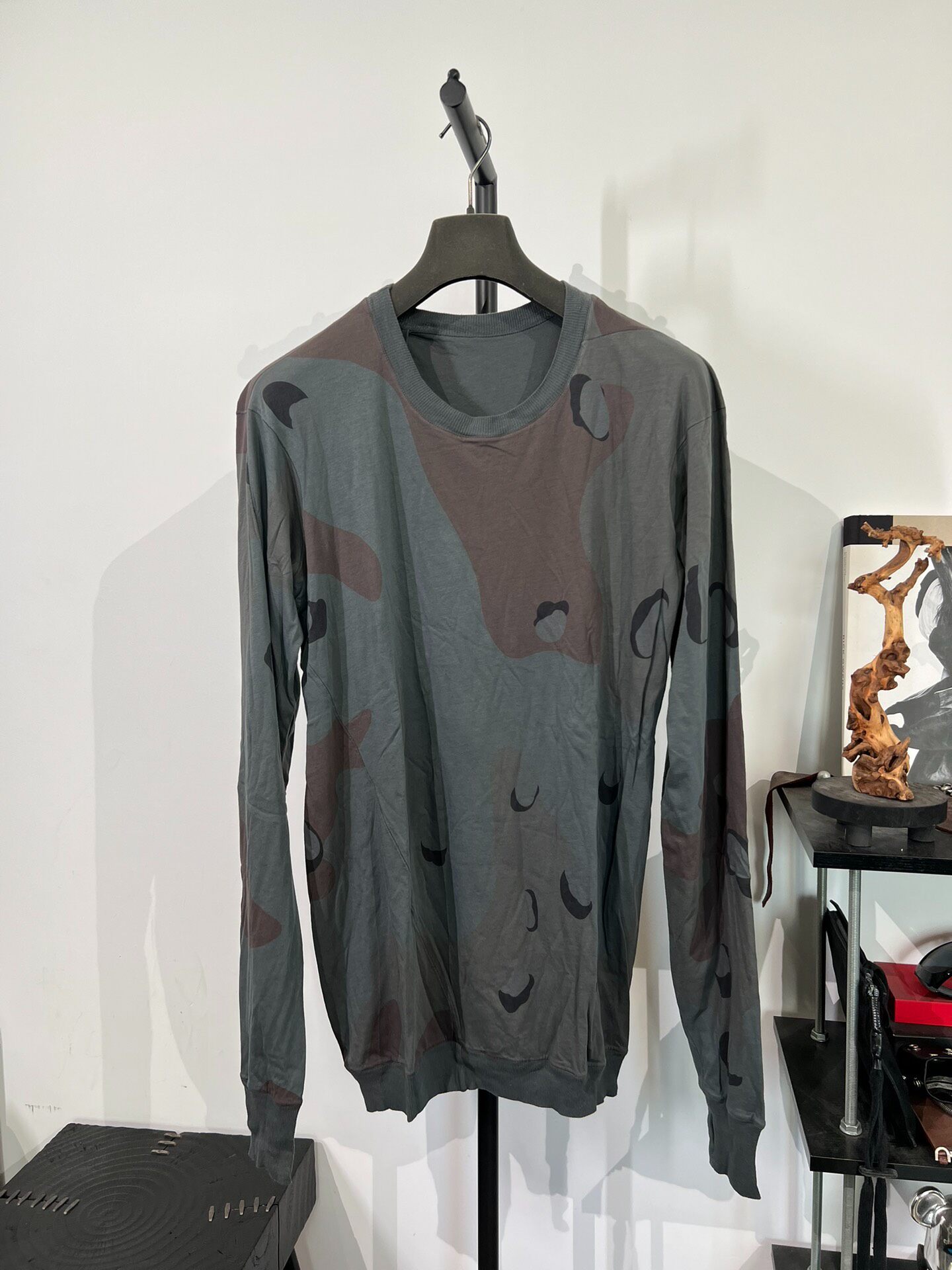 Boris Bidjan Saberi Camo Sweatshirt
