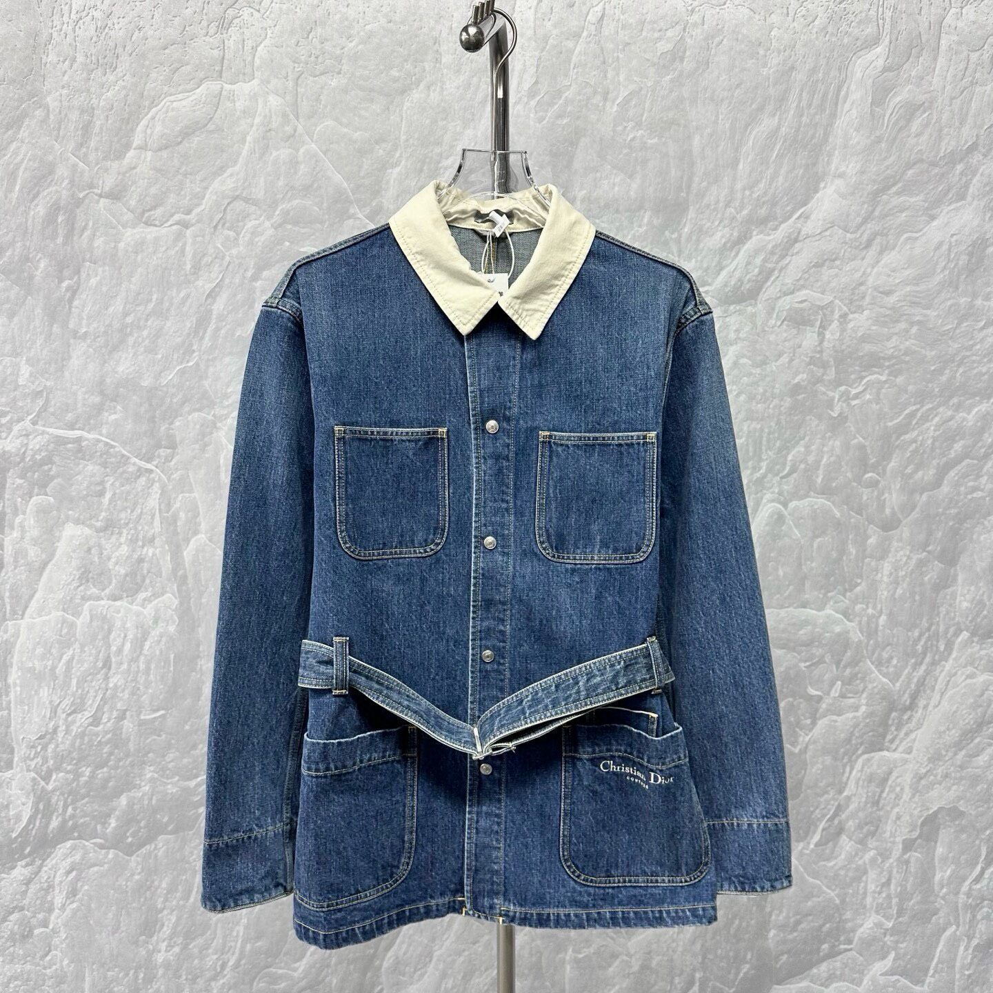Dior Dark Blue Denim Jacket