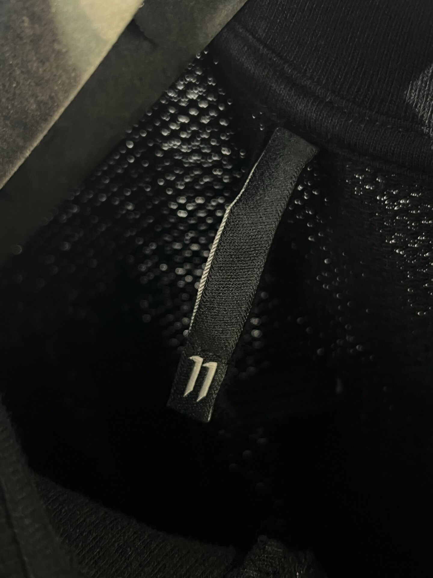 Boris Bidjan Saberi Short Sleeve Sweatshirt — label
