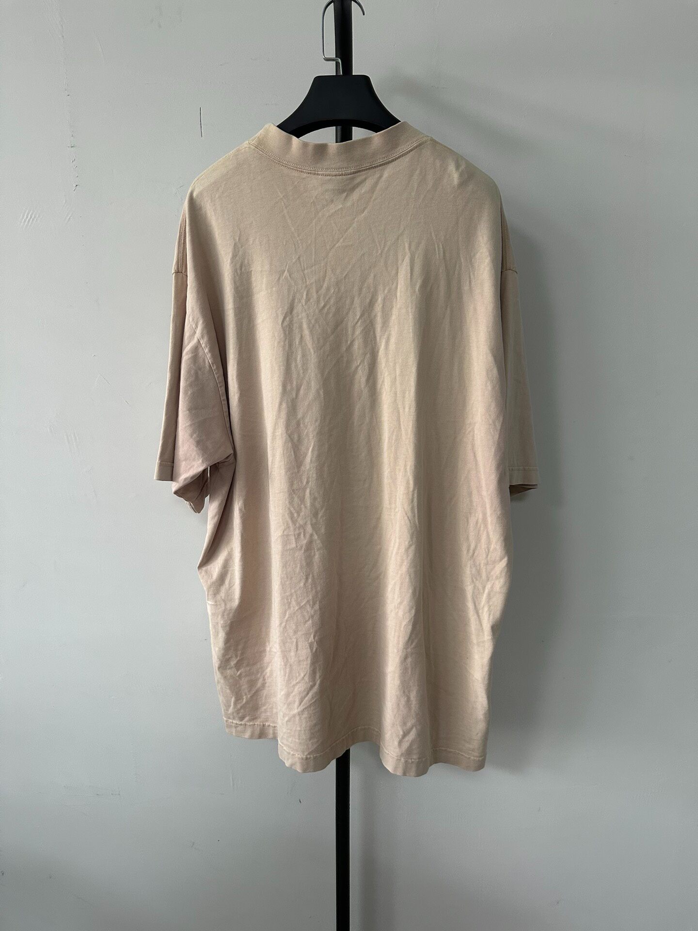 Balenciaga Logo Print Short Sleeve T-Shirt — front