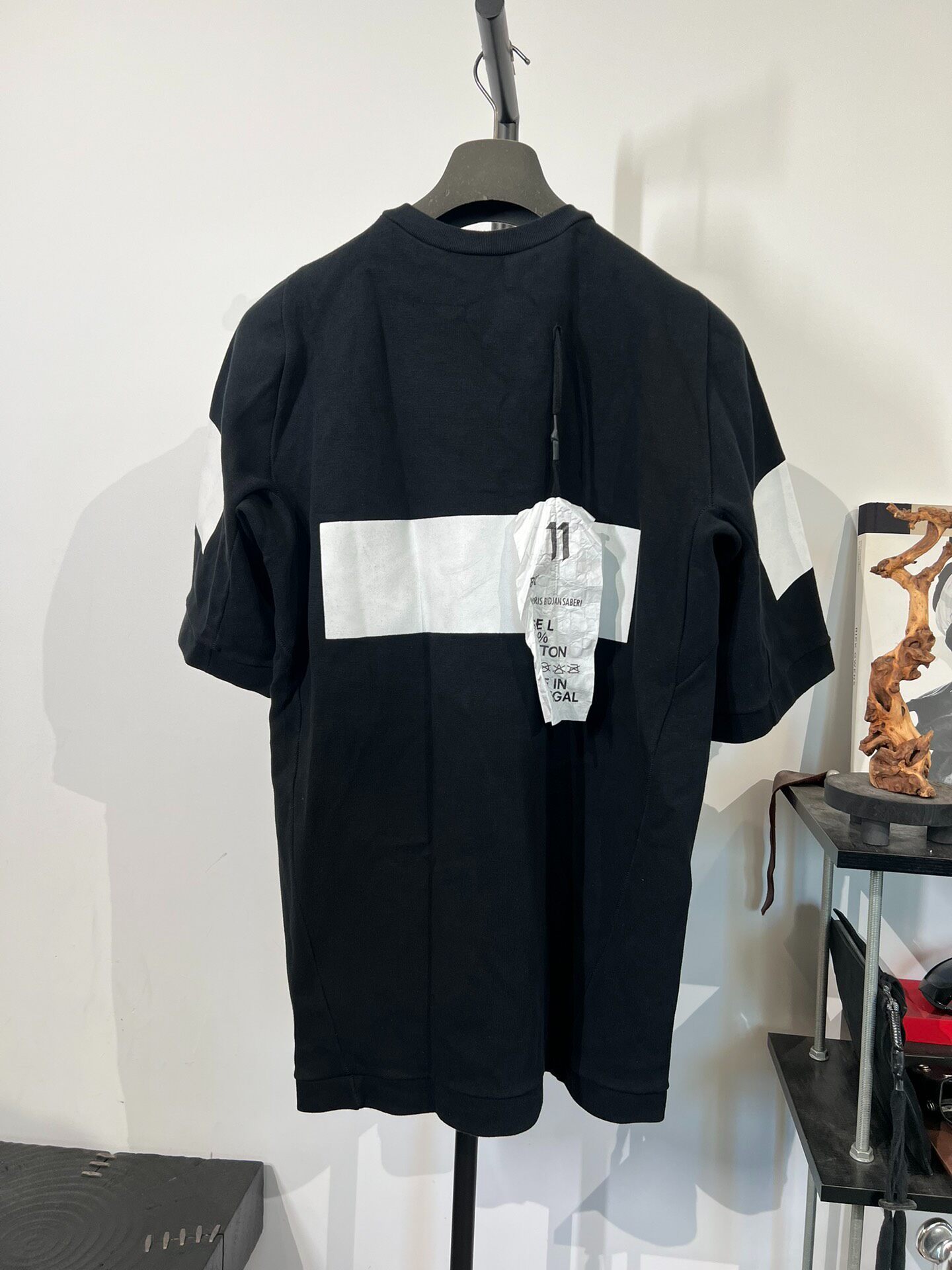 Boris Bidjan Saberi 11byb Black Sweatshirt — front