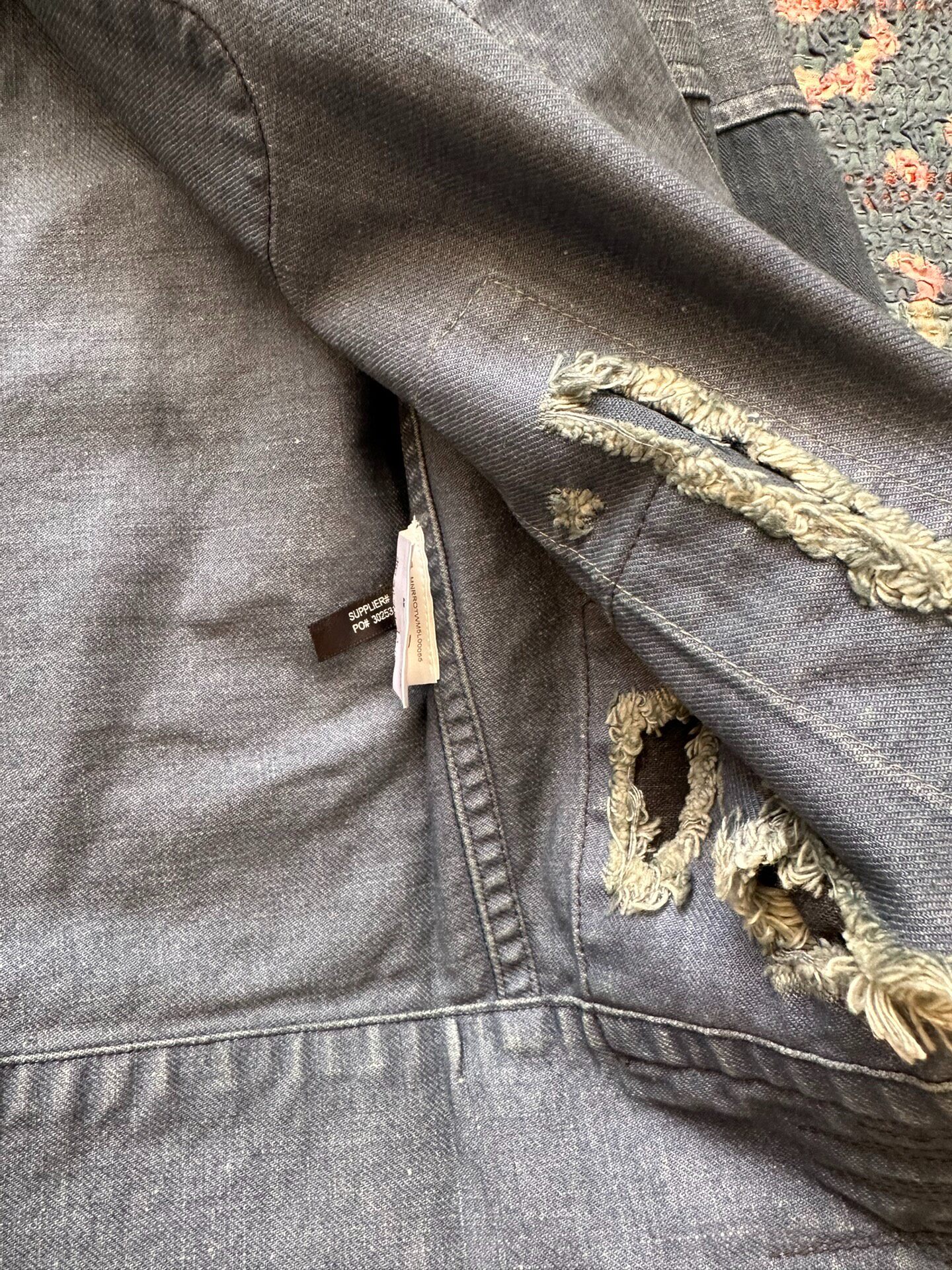 RRL Limited Edition Denim Jacket — back