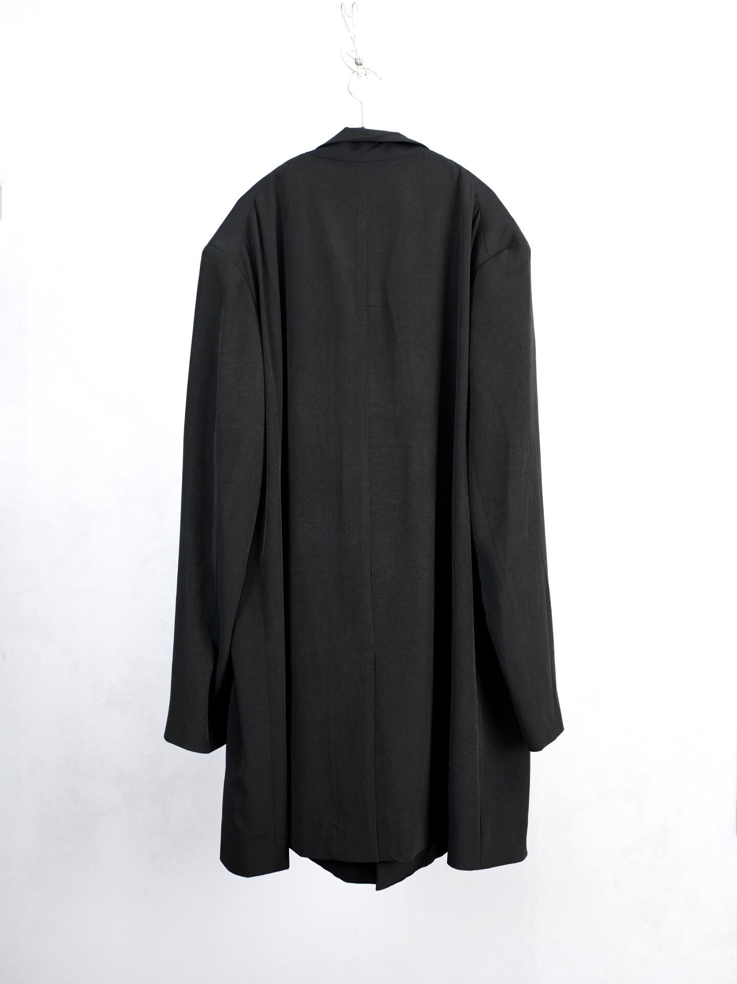 Yohji Yamamoto 26SS 3B Long Coat — detail