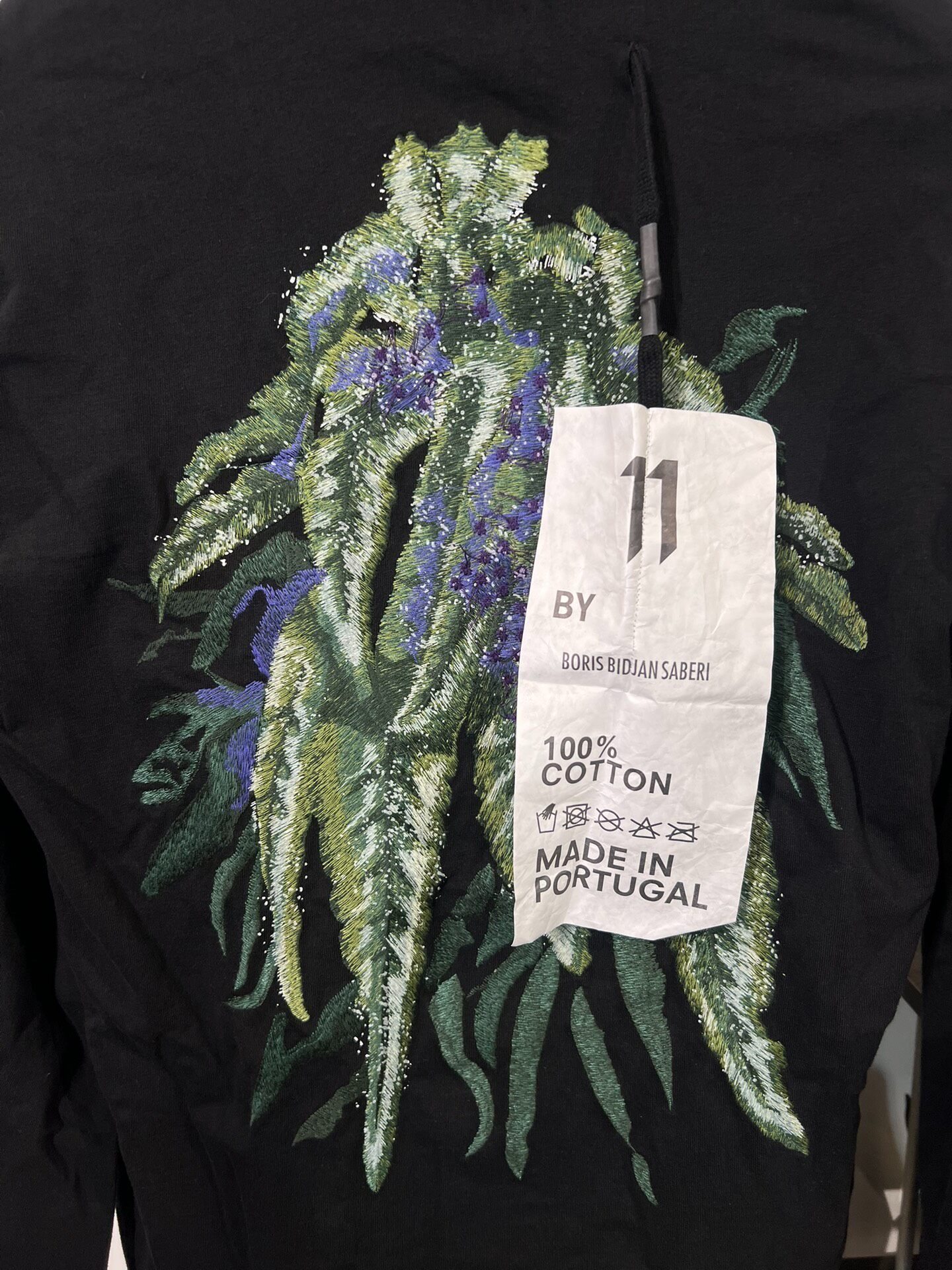 Boris Bidjan Saberi 11 C1 Sweatshirt — label