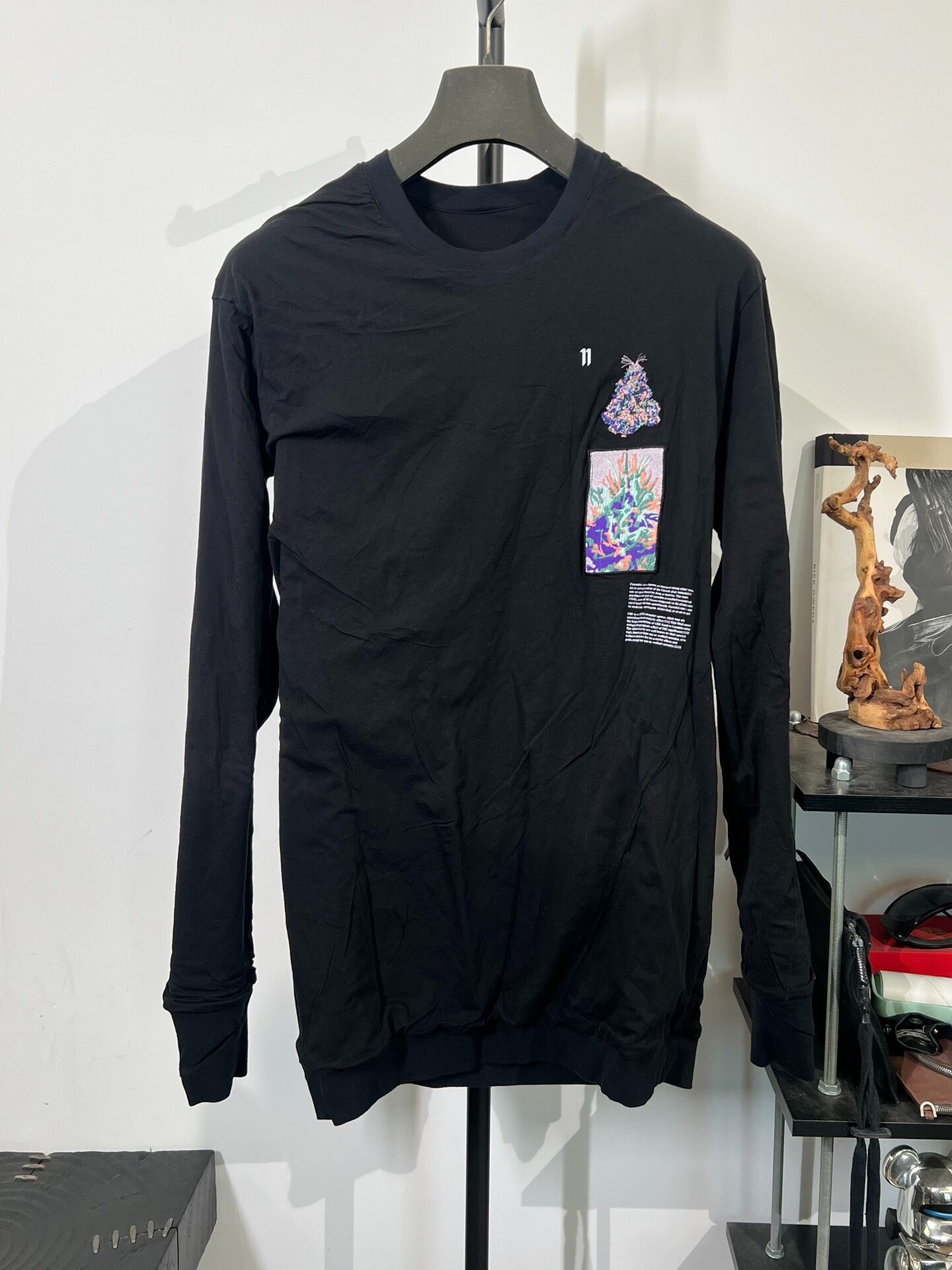 Boris Bidjan Saberi 11 C1 Sweatshirt — back