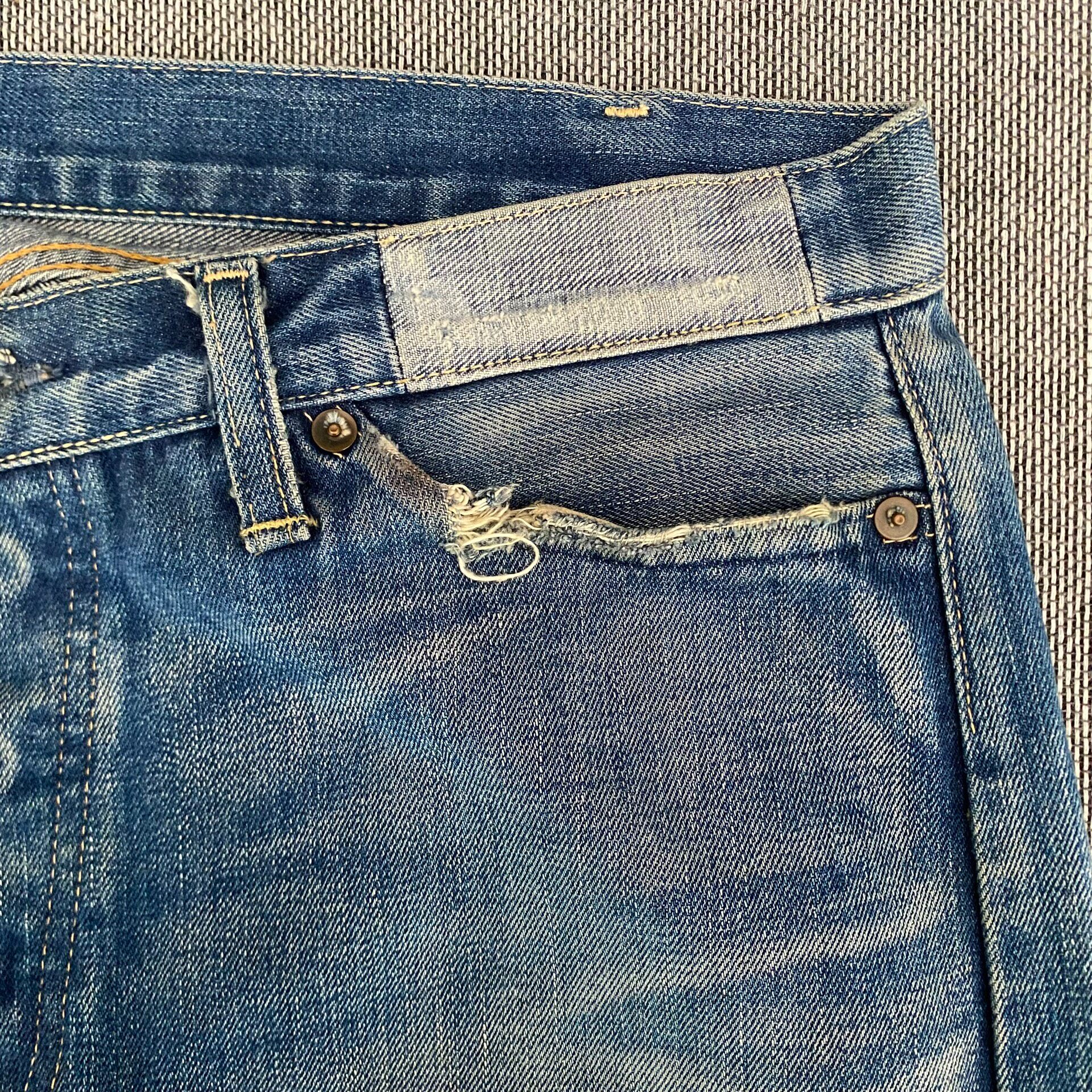 Levi's LVC 44501 Japanese Denim Jeans — label