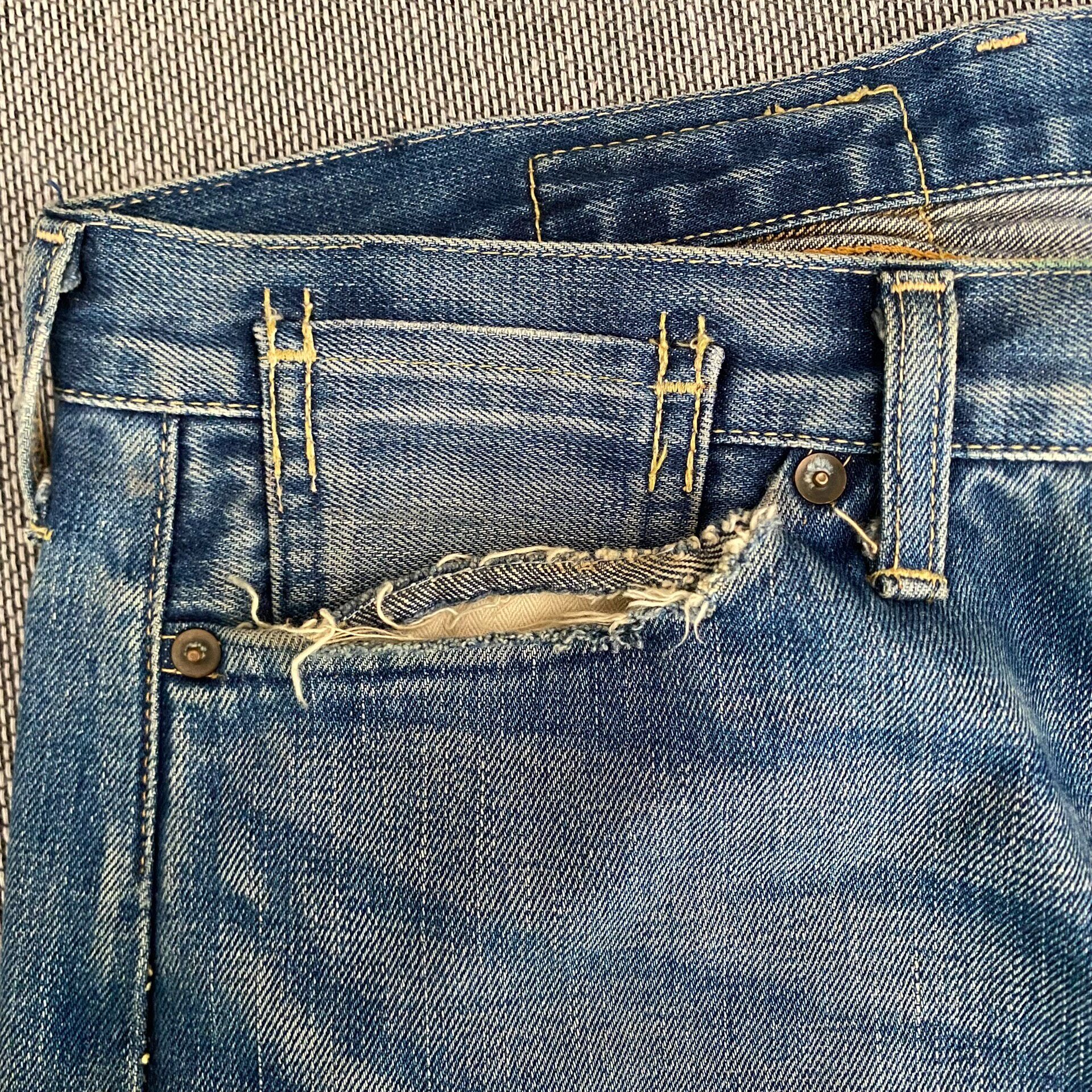 Levi's LVC 44501 Japanese Denim Jeans — back