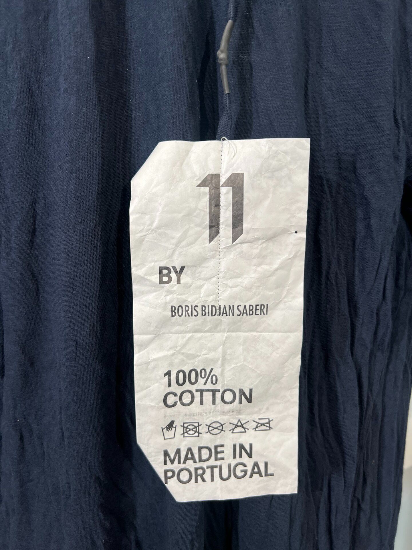 Boris Bidjan Saberi 11byb Polo Shirt — back