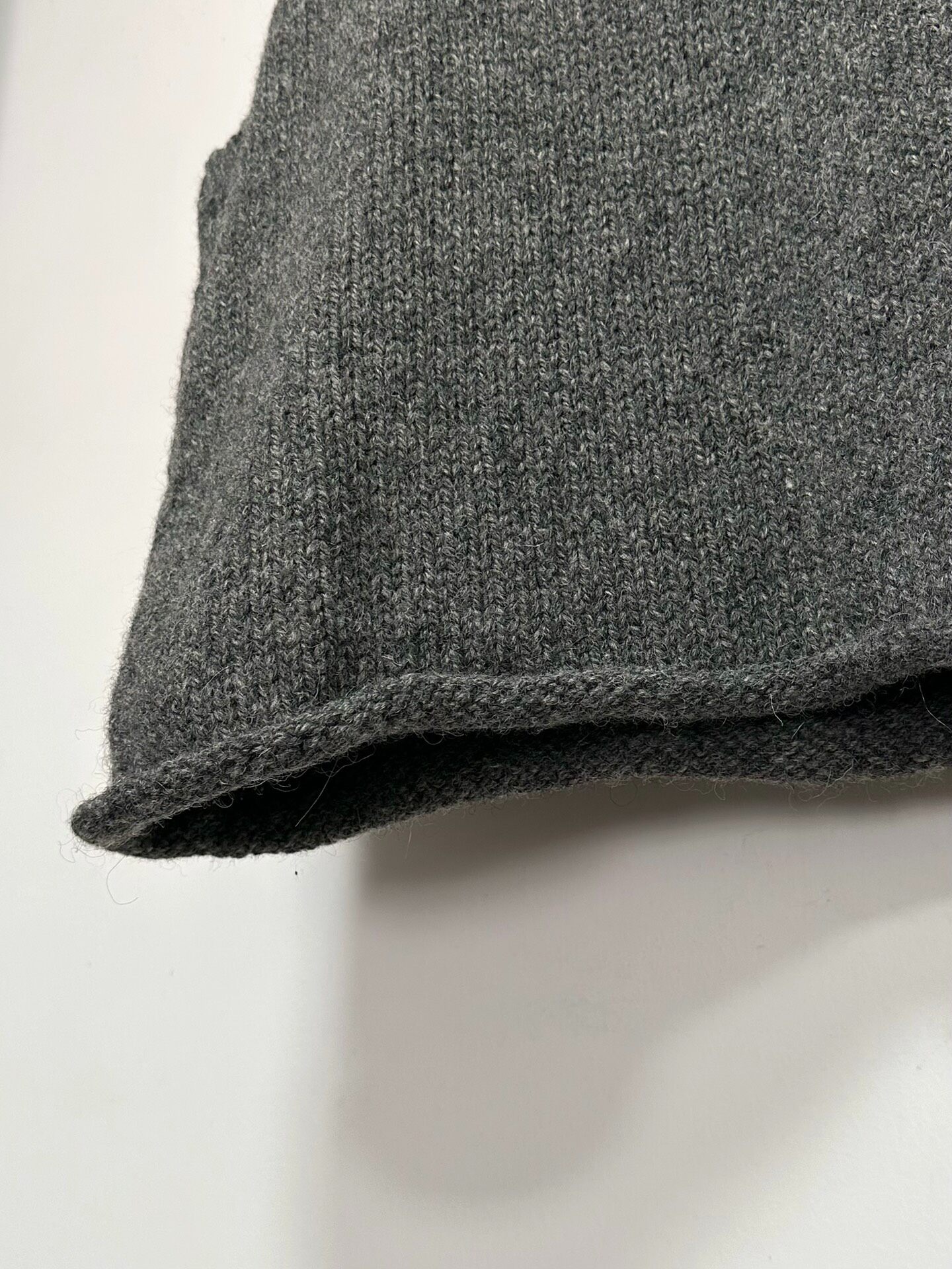 Bergfabel Hand-knit Wool Vest — back