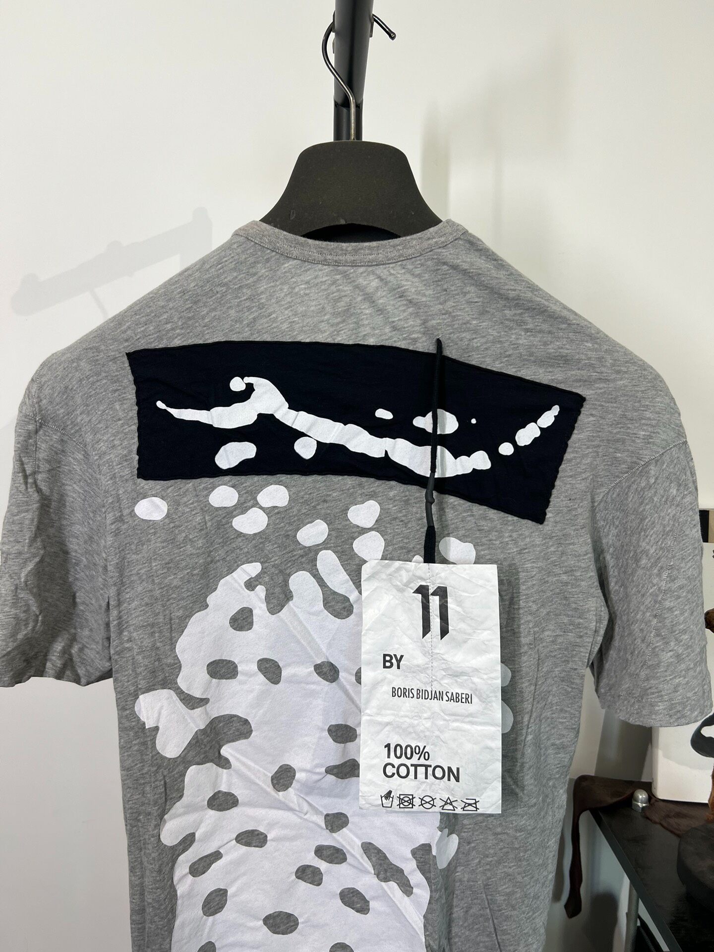 Boris Bidjan Saberi TS3 Patch Tee — detail