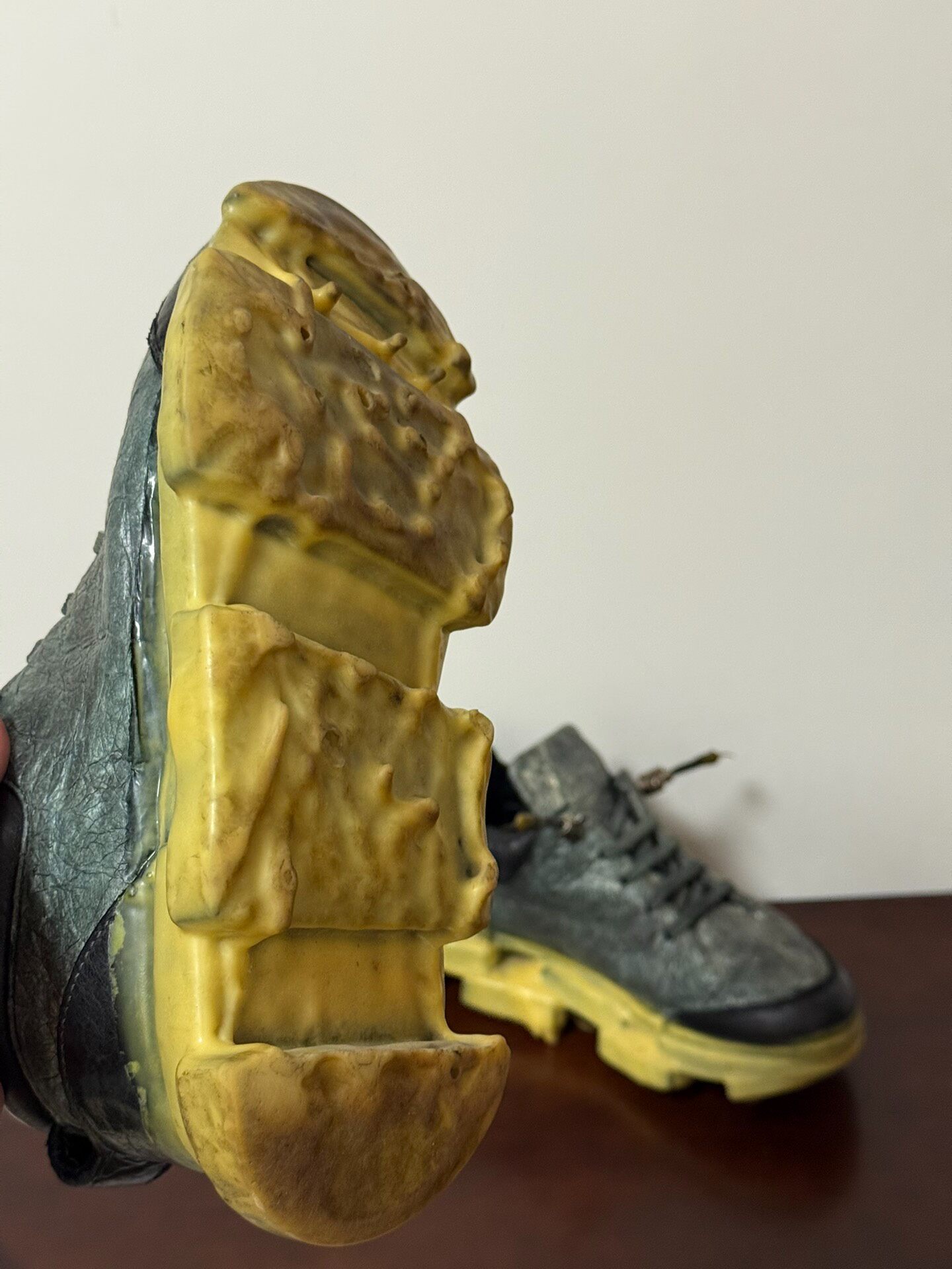 Carol Christian Poell Drip Sneaker — label