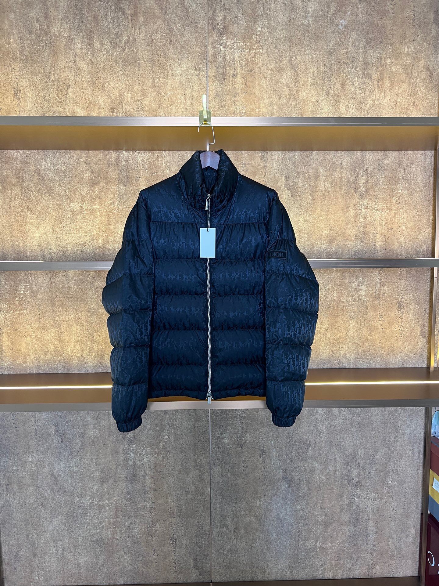Dior Full Monogram Puffer Down Jacket