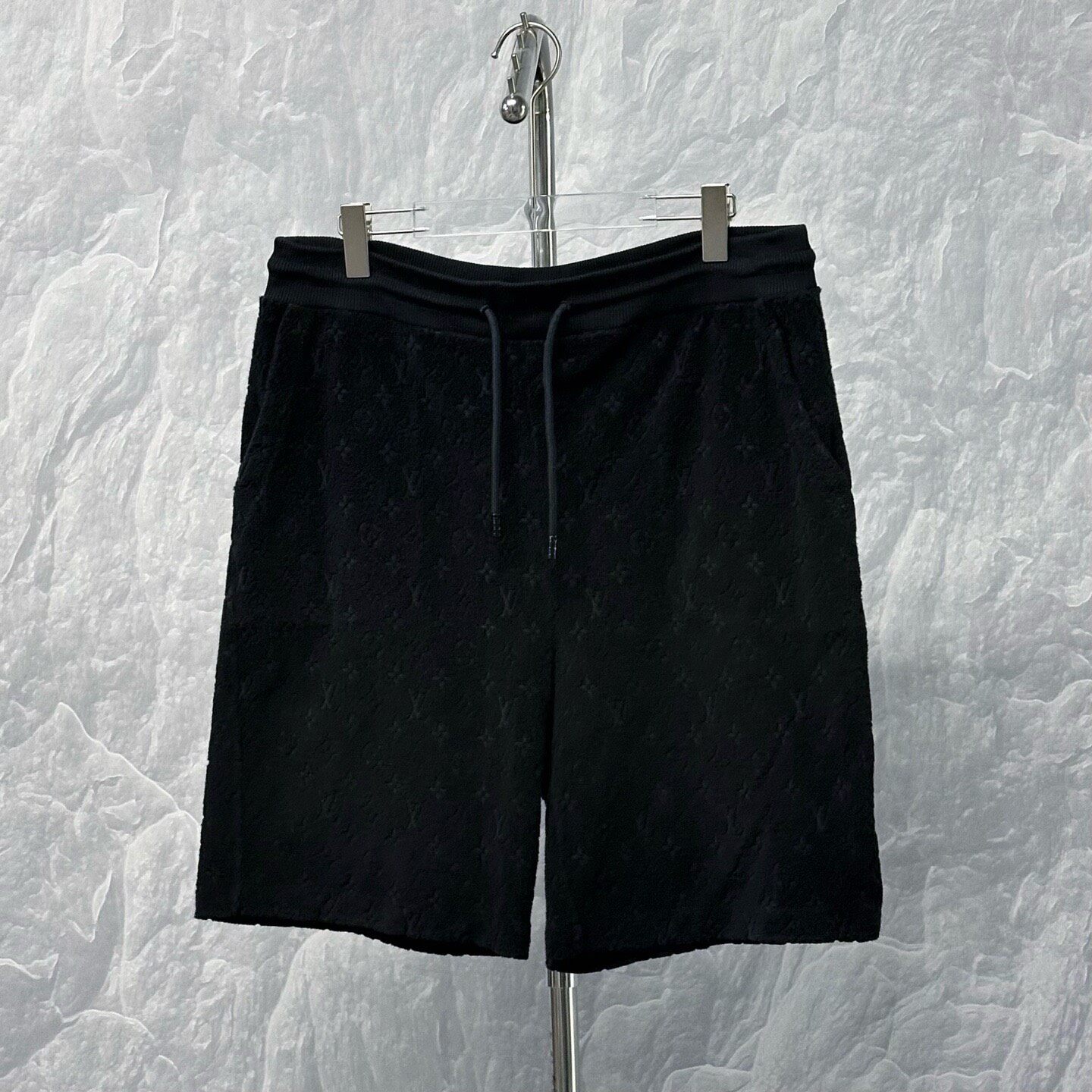 Louis Vuitton Monogram Drawstring Shorts — front