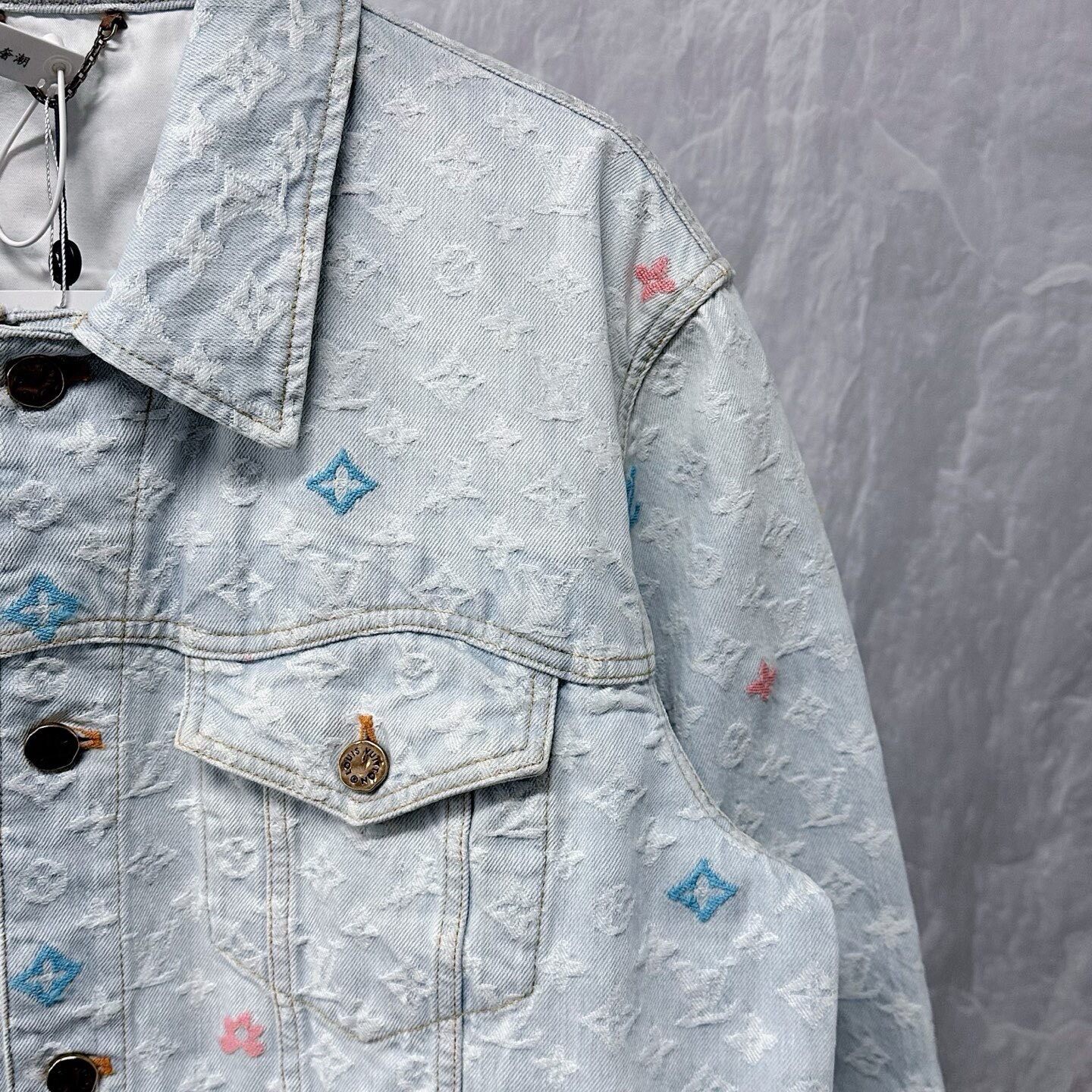 Louis Vuitton FW24 Tyler Denim Jacket — back