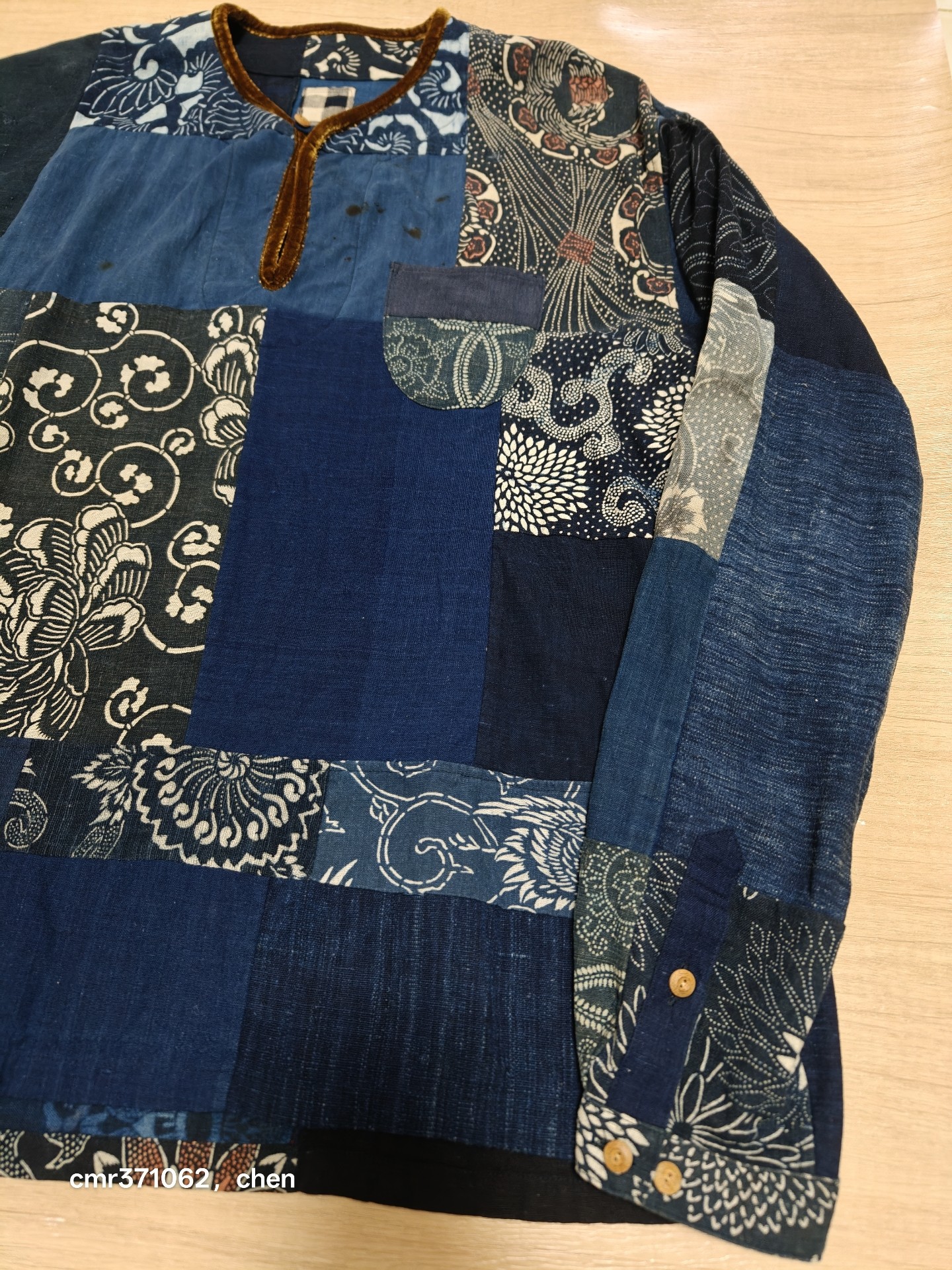 Visvim 20 ICT Kofu Tunic — detail