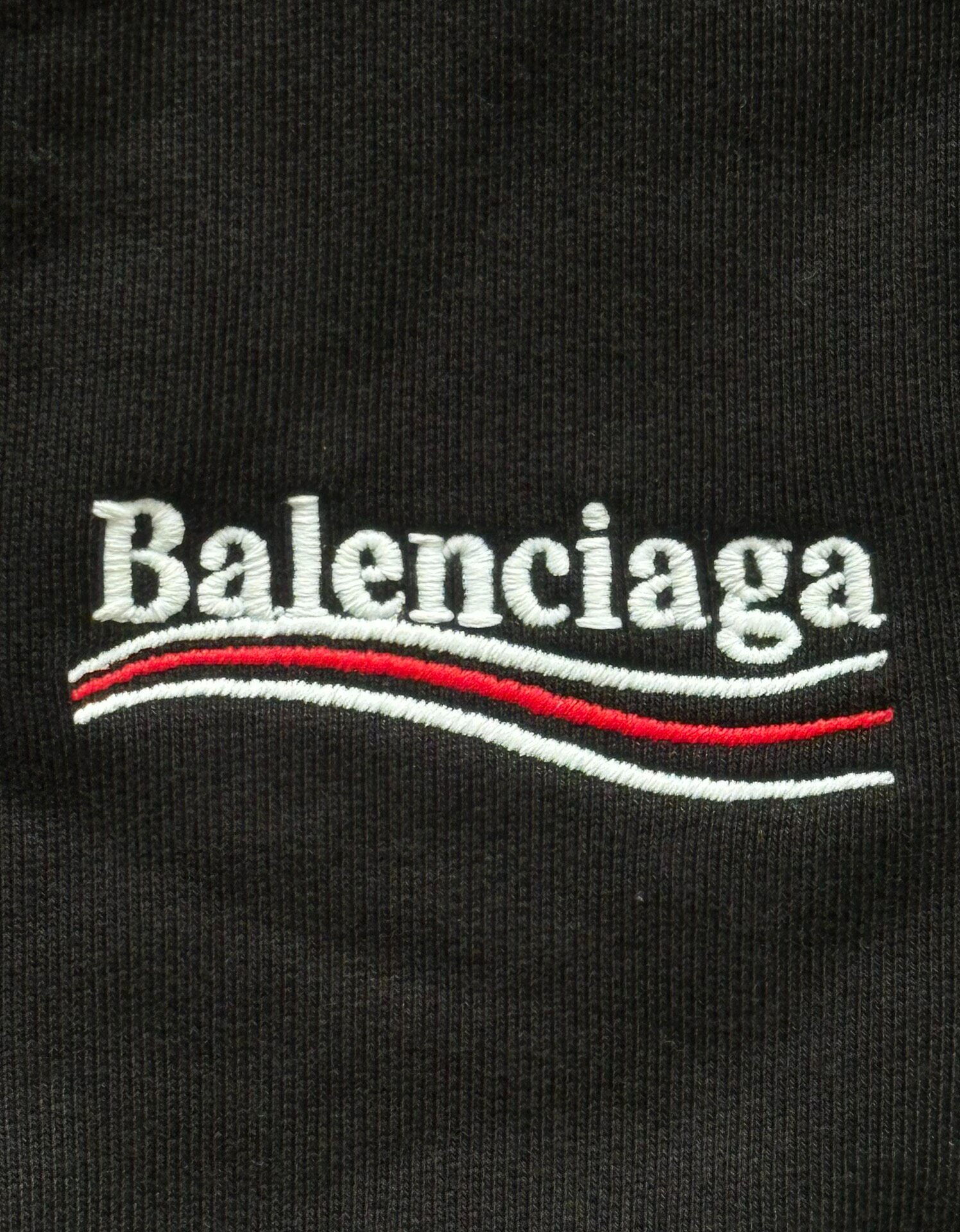 Balenciaga Men's Black Casual Pants — detail