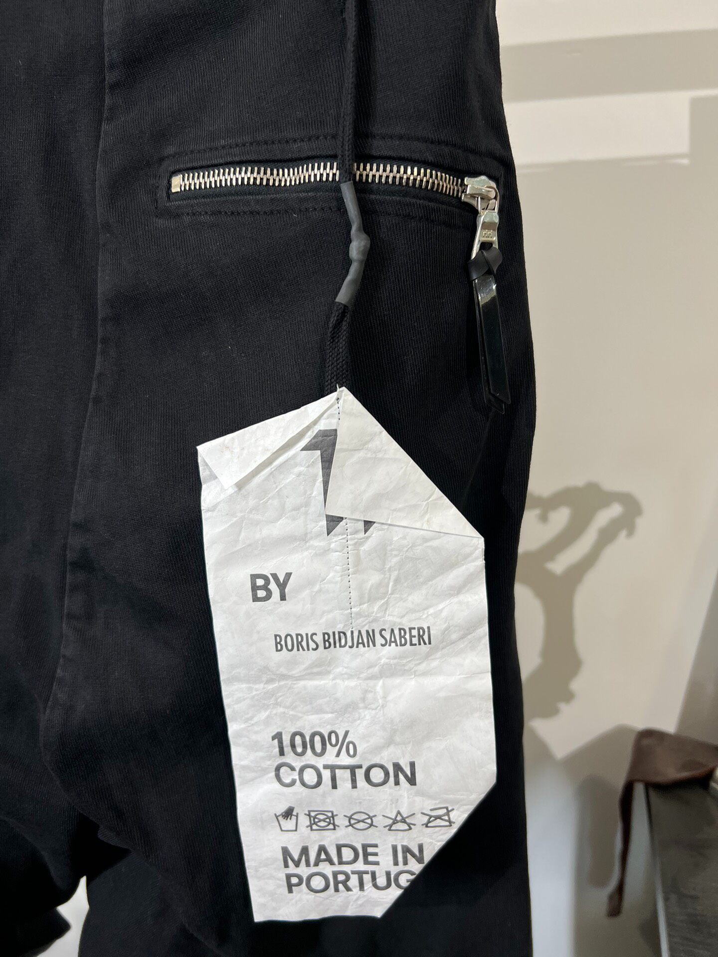 Boris Bidjan Saberi P13 Drop-crotch Joggers — back