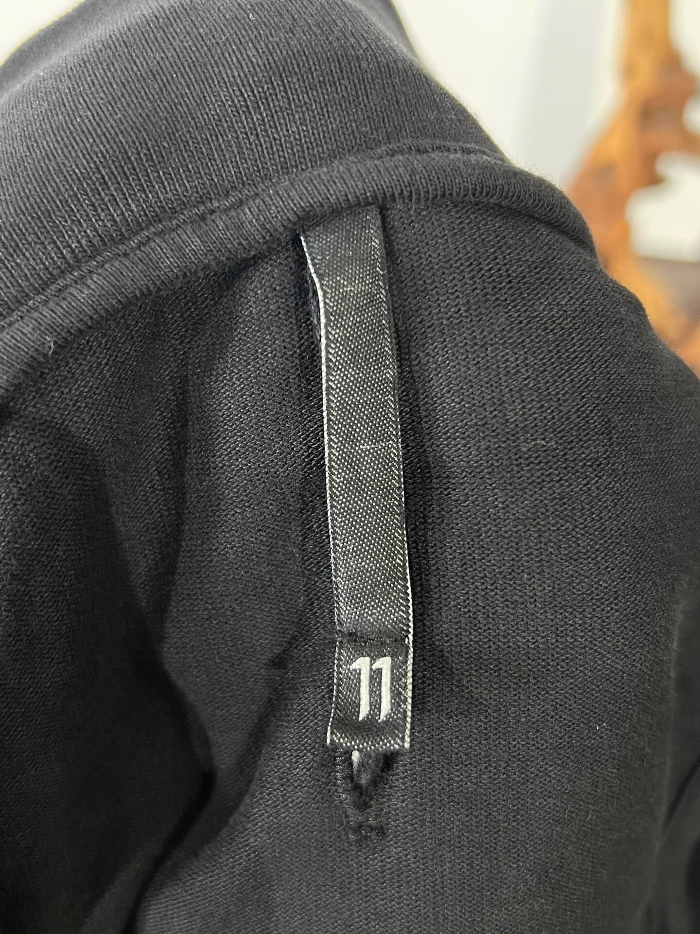 Boris Bidjan Saberi P13 Drop-crotch Joggers — label