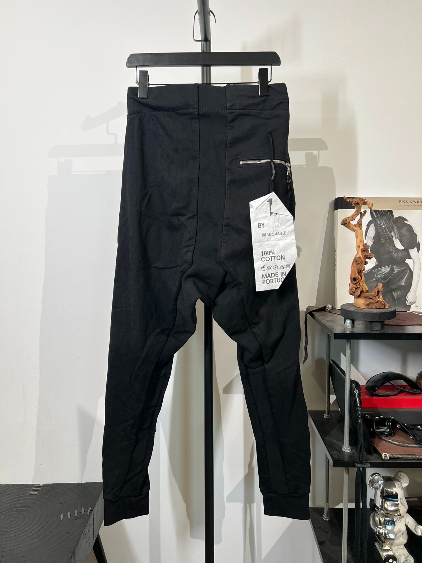 Boris Bidjan Saberi P13 Drop-crotch Joggers — front