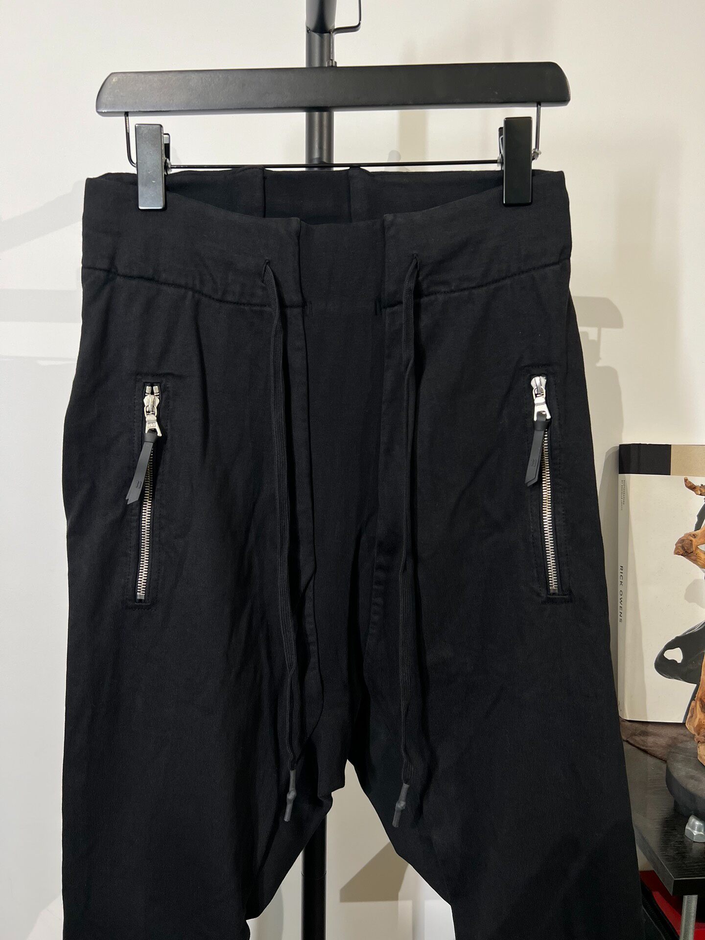Boris Bidjan Saberi P13 Drop-crotch Joggers — detail