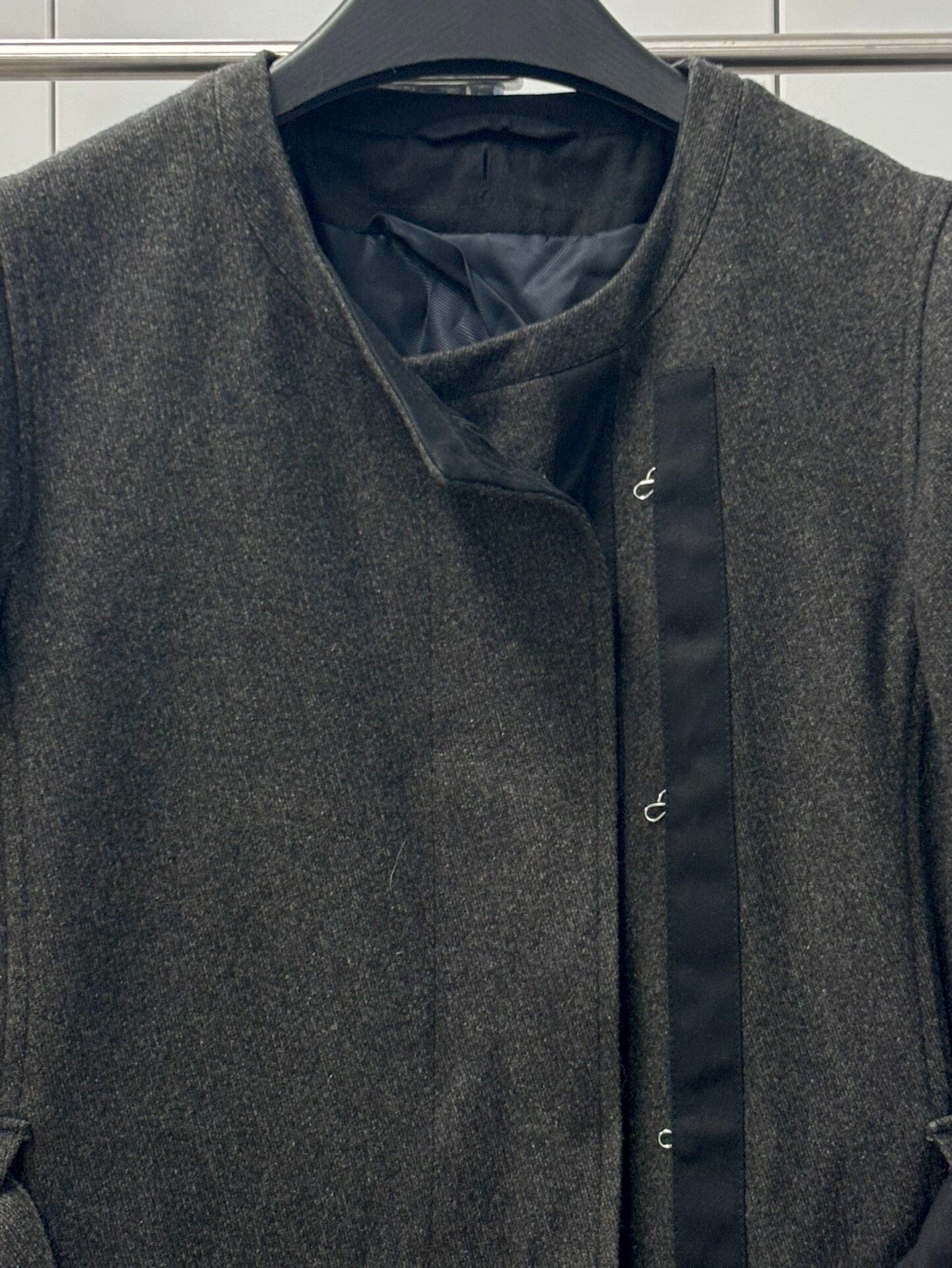Maison Margiela AW2011 Wool Coat — label