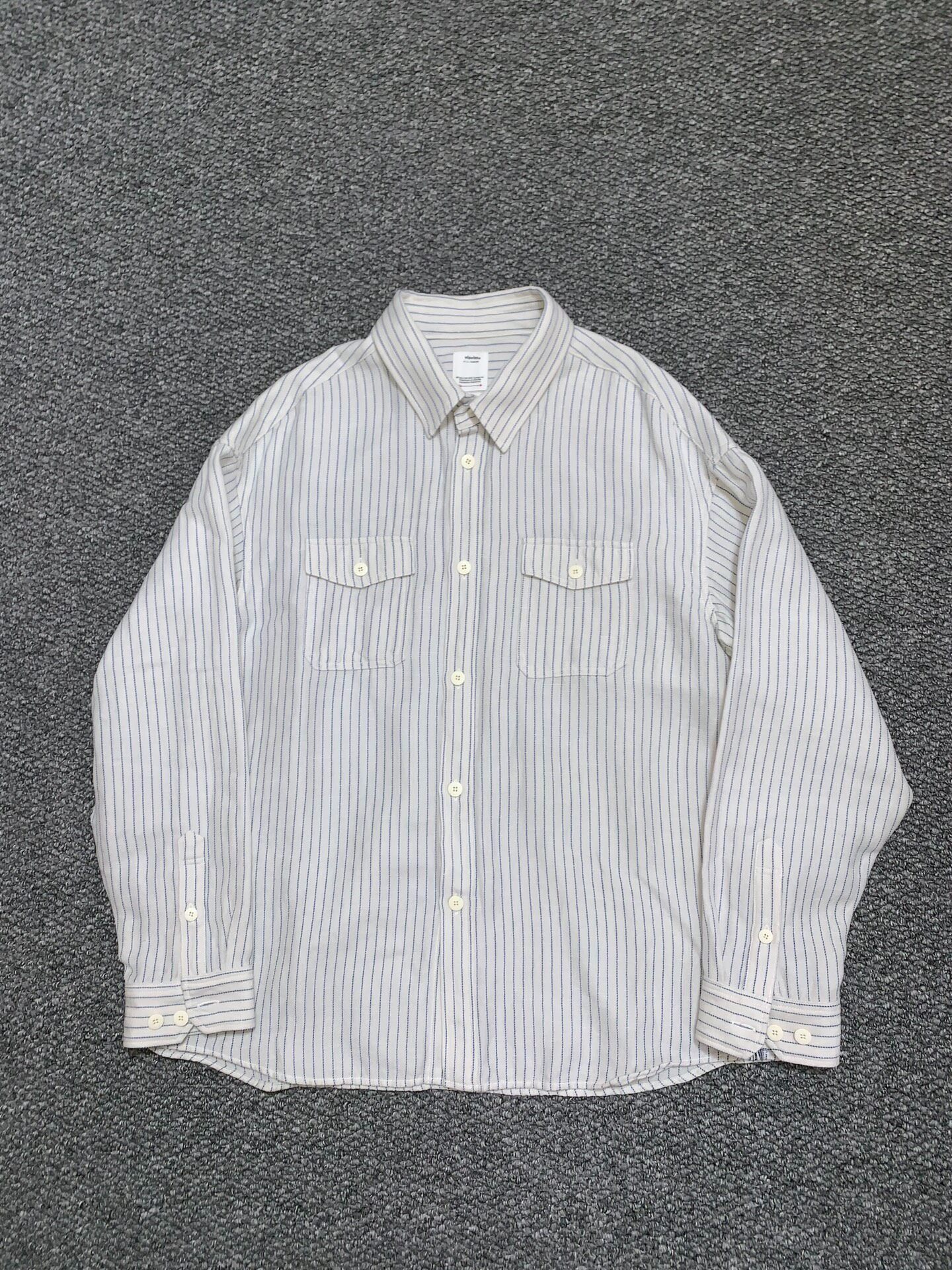 Visvim Wool Linen Lumber Shirt